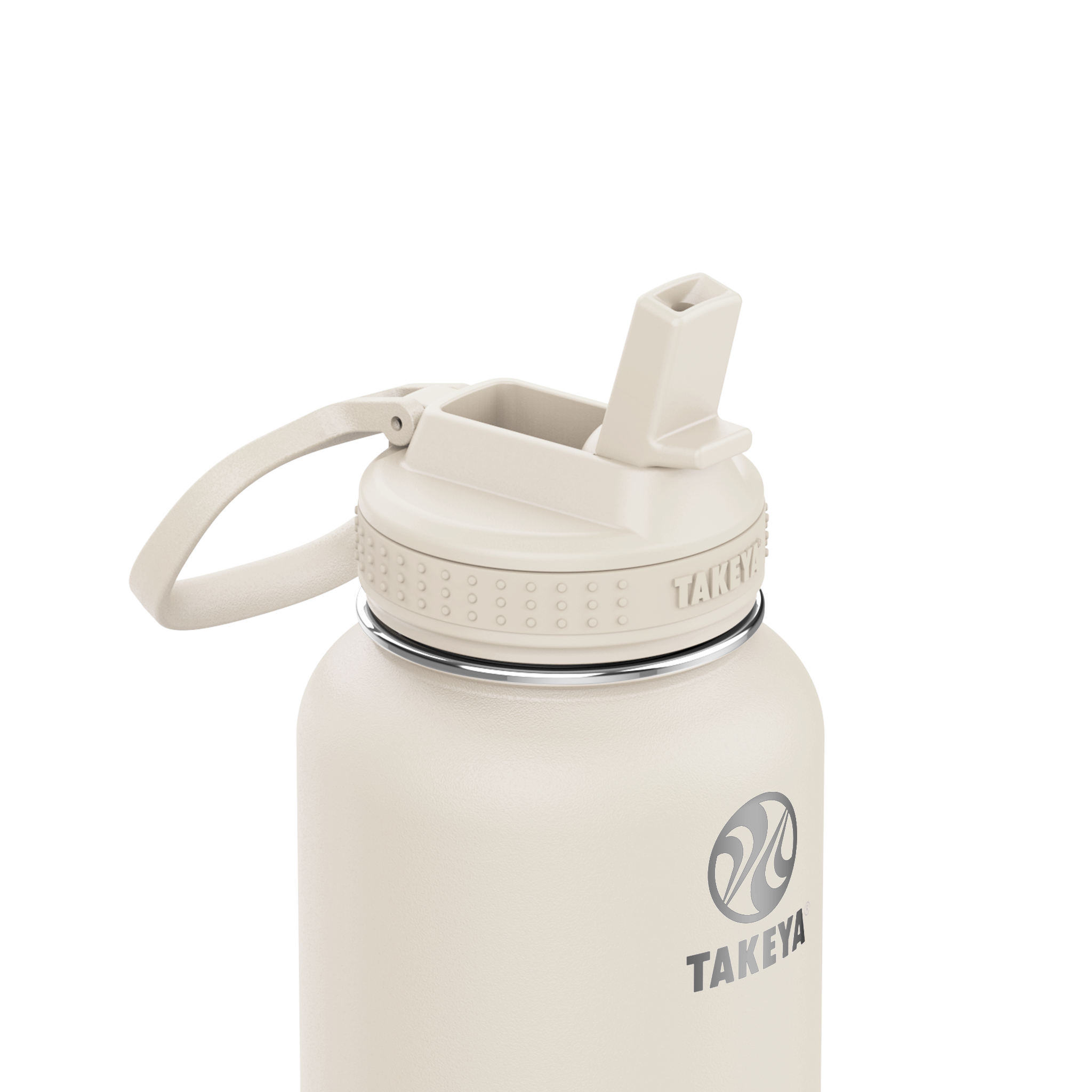 Actives Water Bottle With Straw Lid