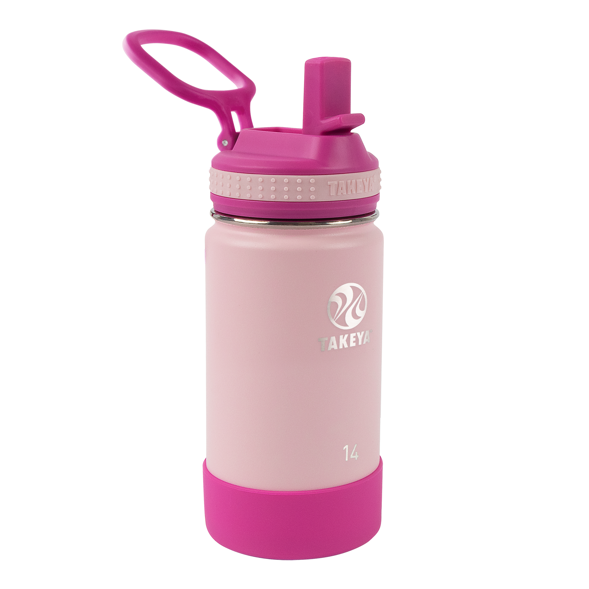 Actives Kids Water Bottle With Straw Lid