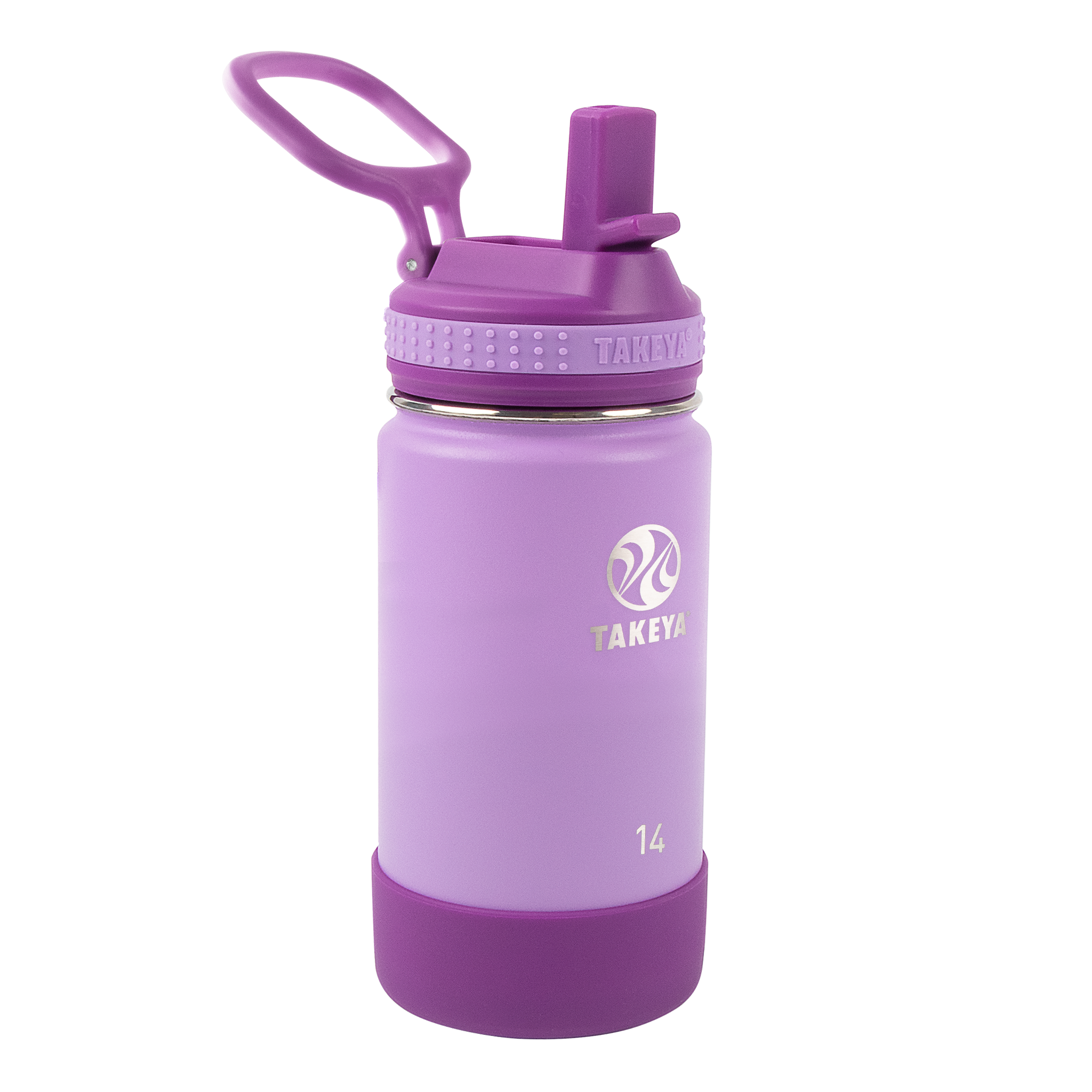 Actives Kids Water Bottle With Straw Lid