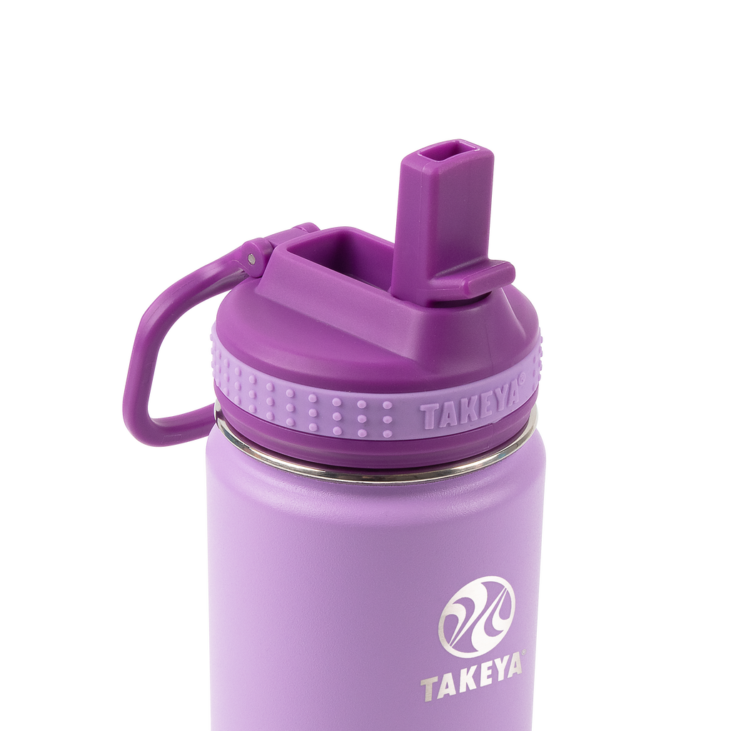 Actives Kids Water Bottle With Straw Lid