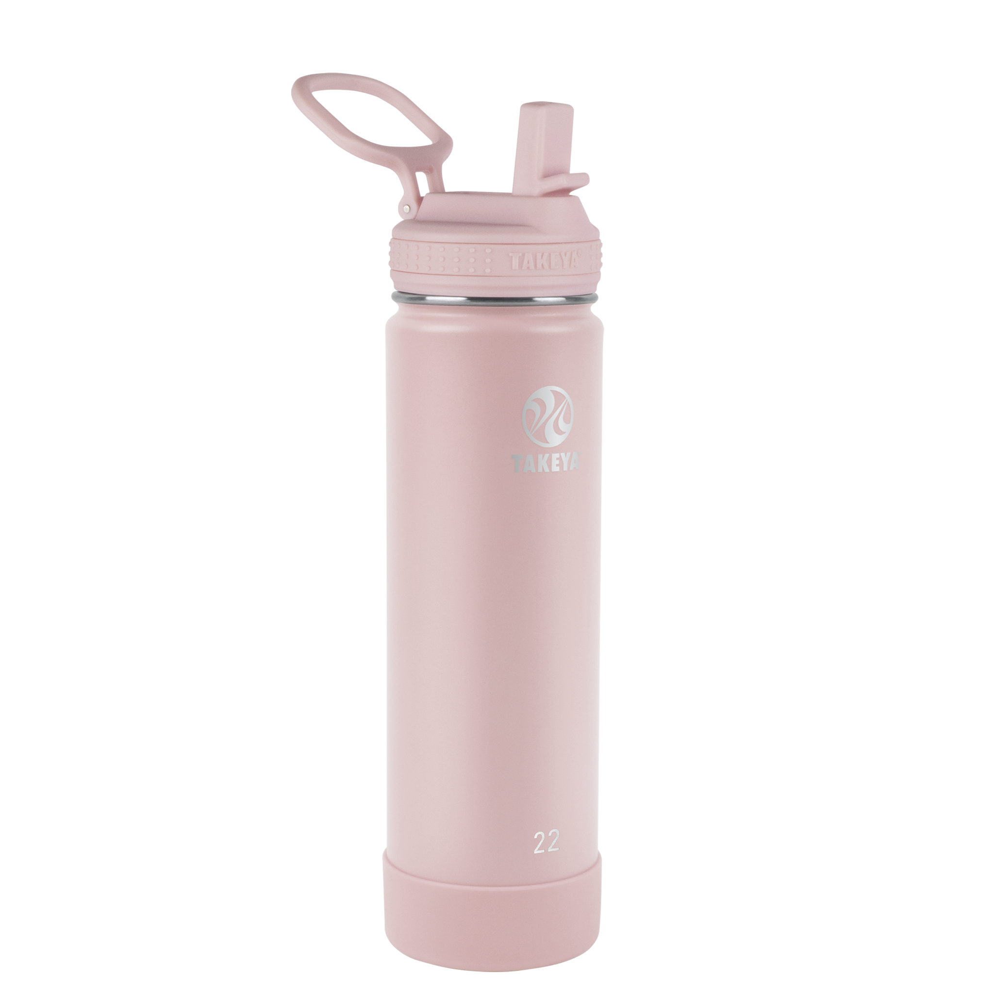 Actives Water Bottle With Straw Lid