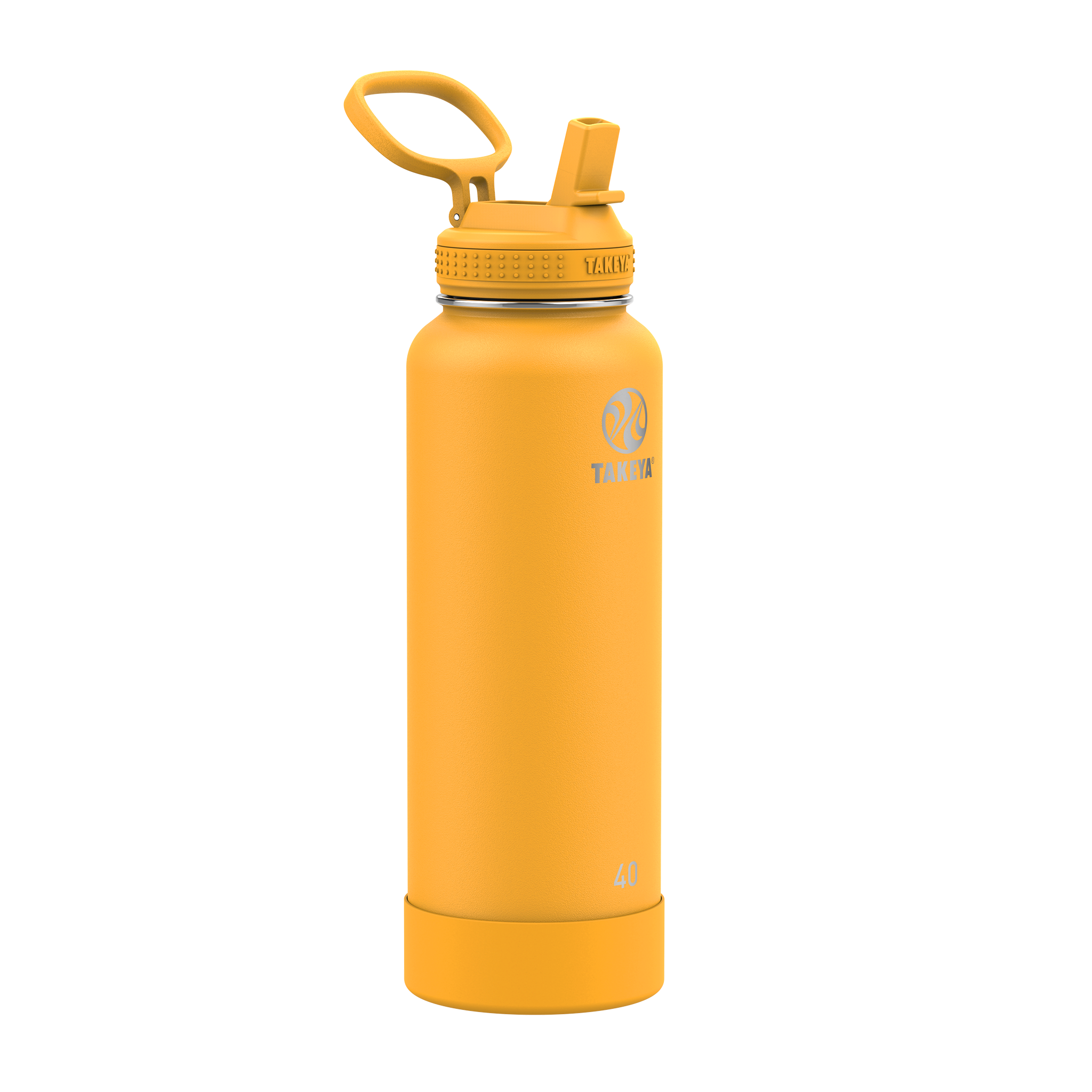 Actives Water Bottle With Straw Lid