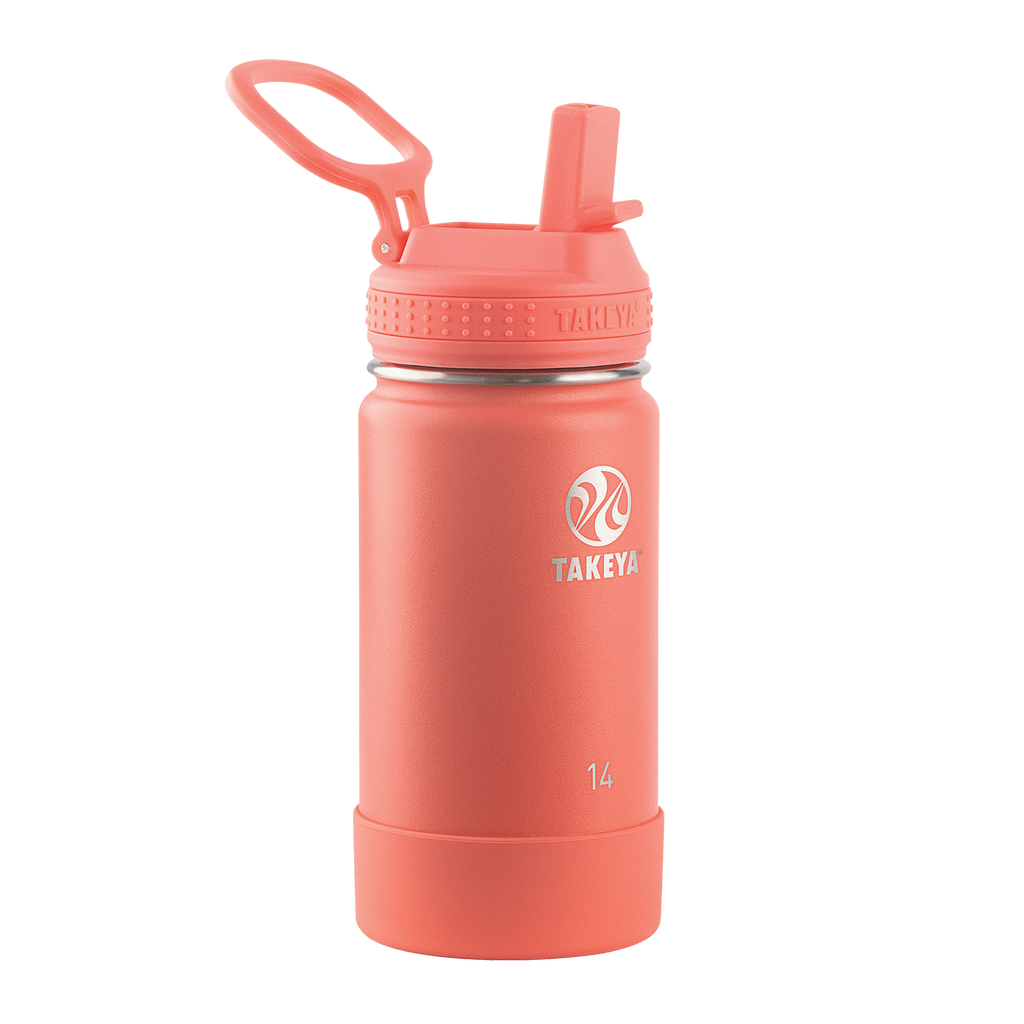 Actives Kids Water Bottle With Straw Lid