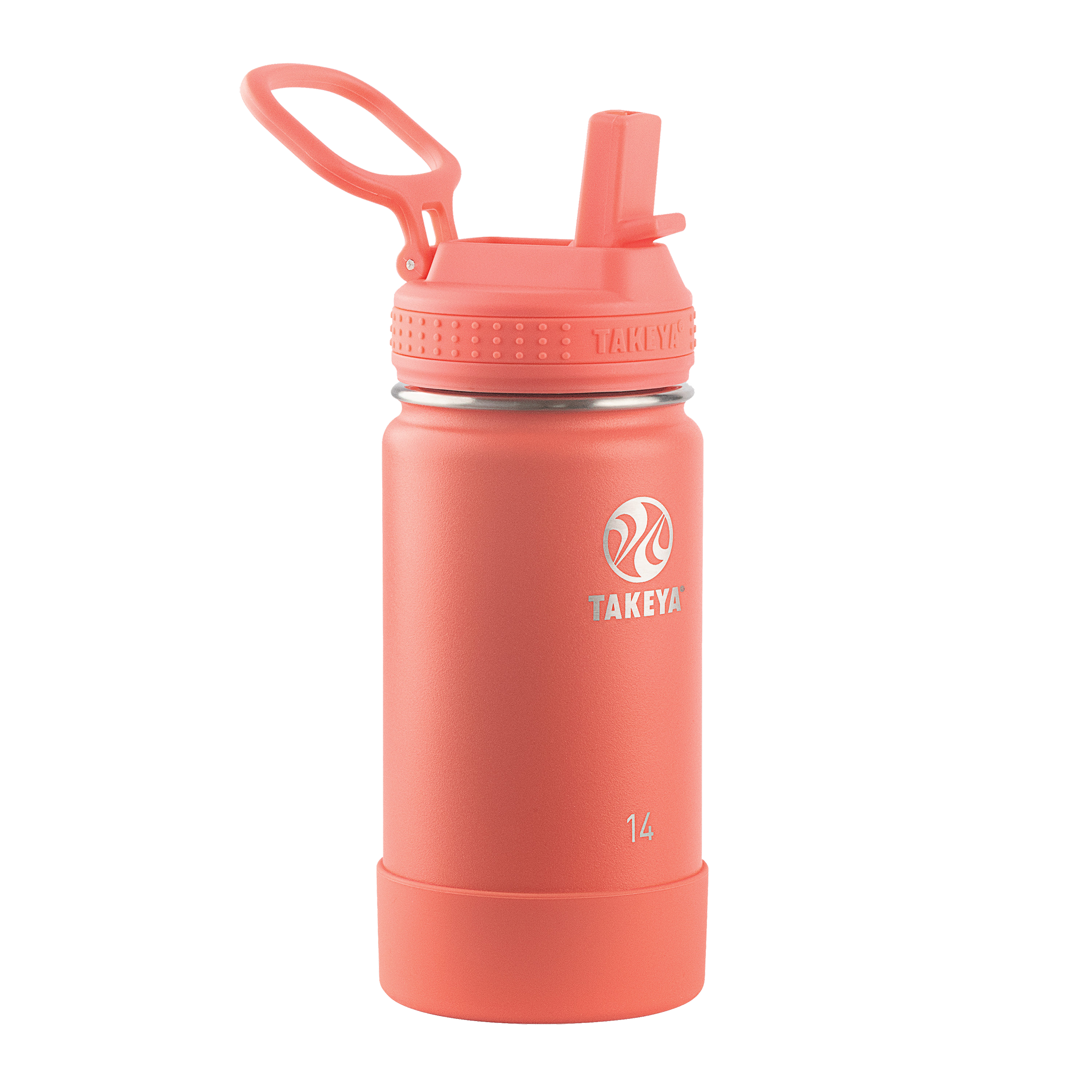 Actives Kids Water Bottle With Straw Lid