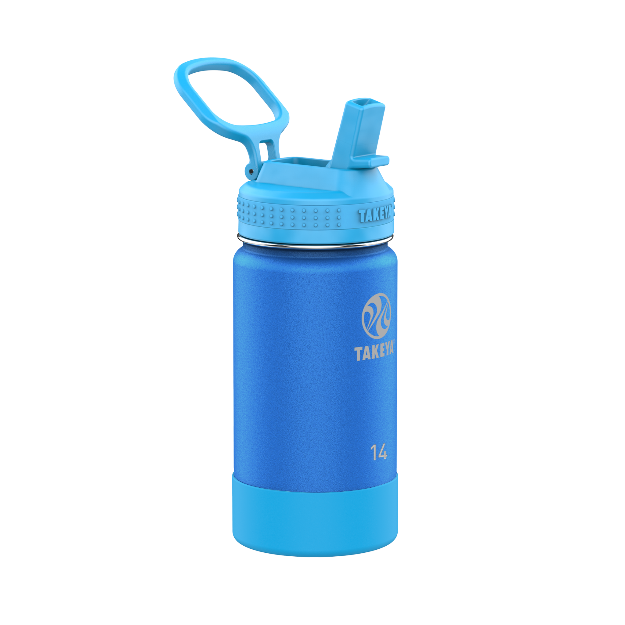 Actives Kids Water Bottle With Straw Lid