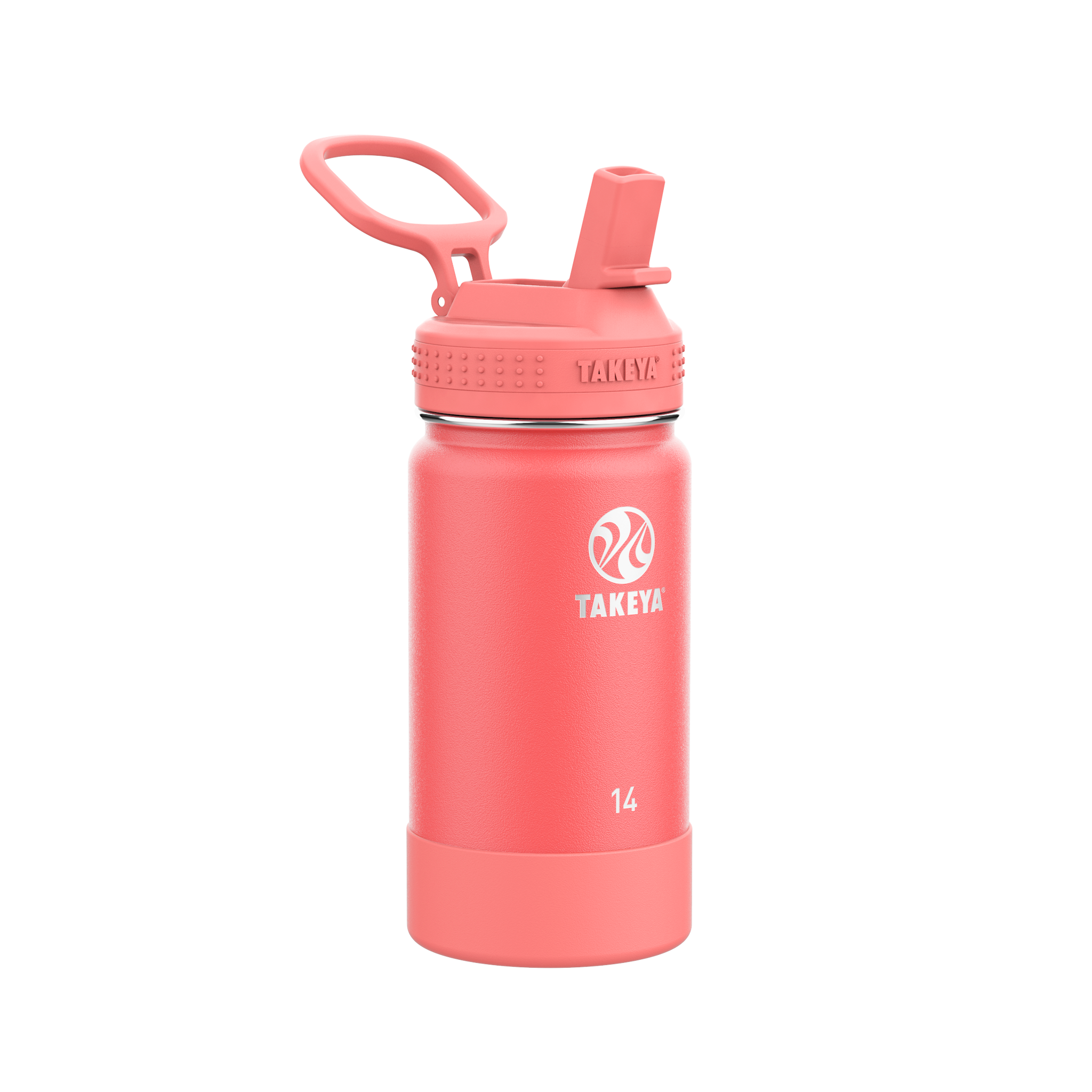 Actives Kids Water Bottle With Straw Lid