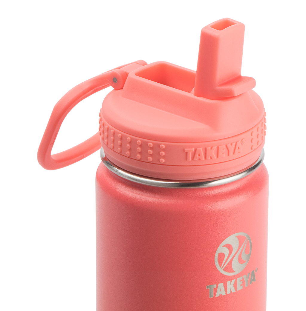 Actives Kids Water Bottle With Straw Lid
