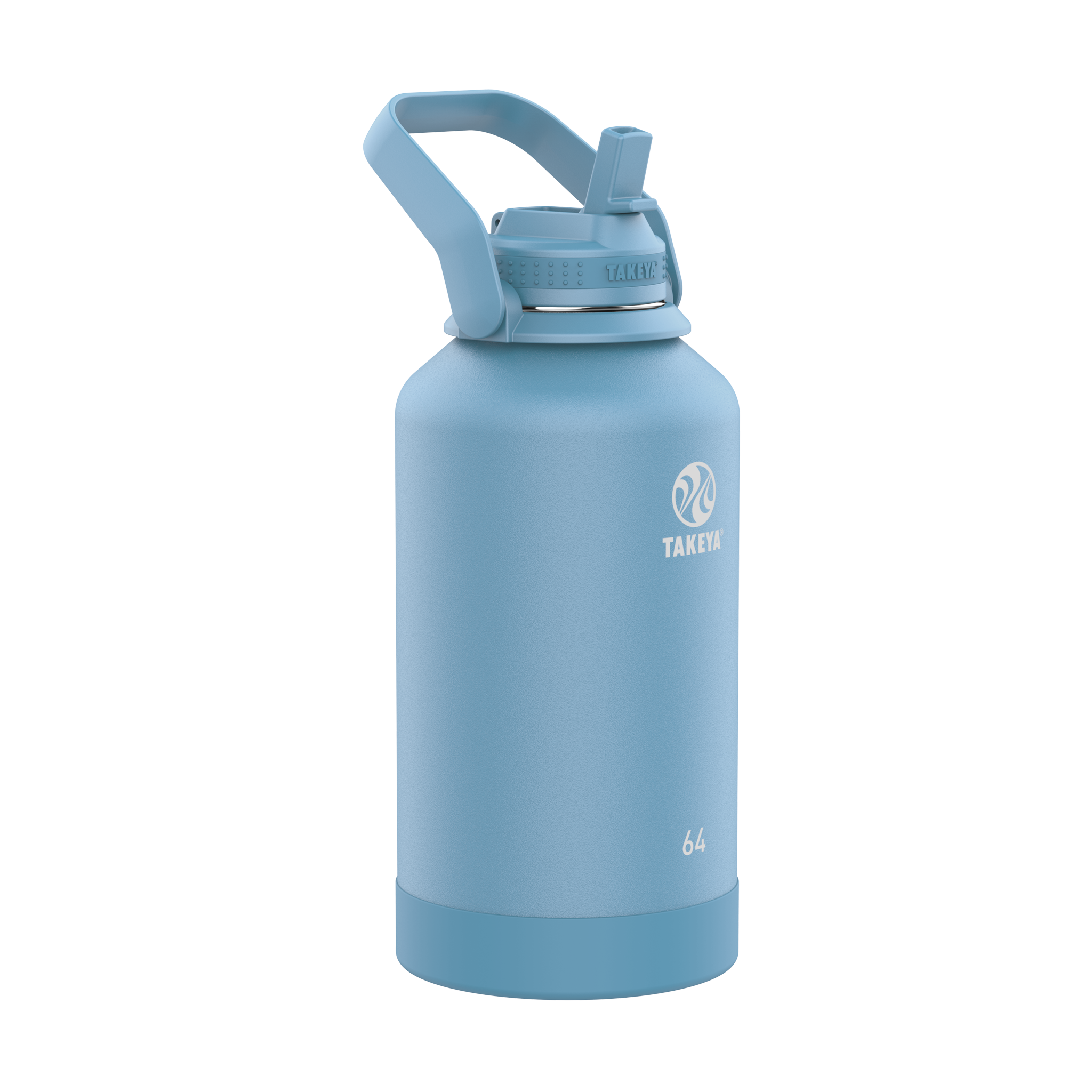 Actives Water Bottle With Straw Lid