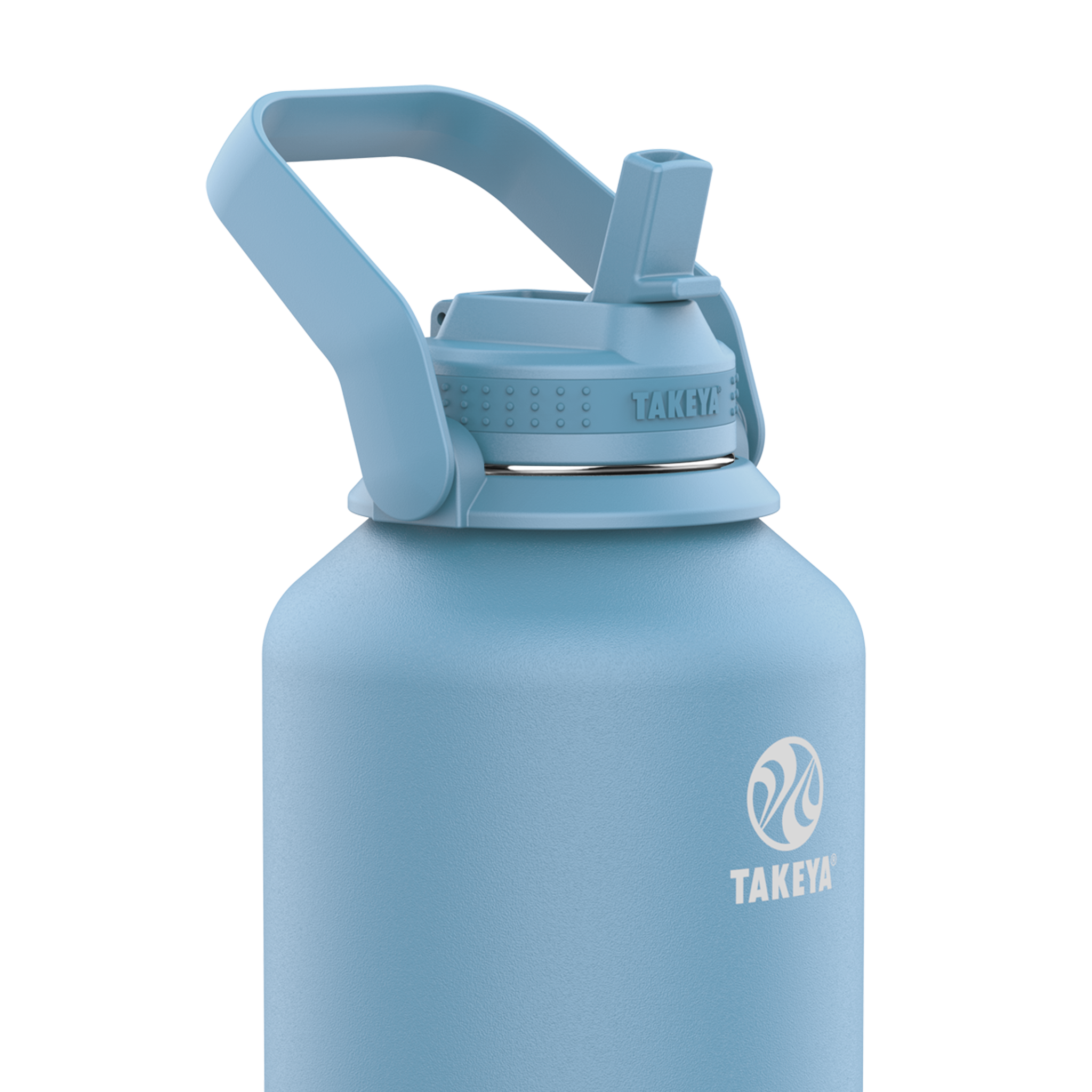 Actives Water Bottle With Straw Lid
