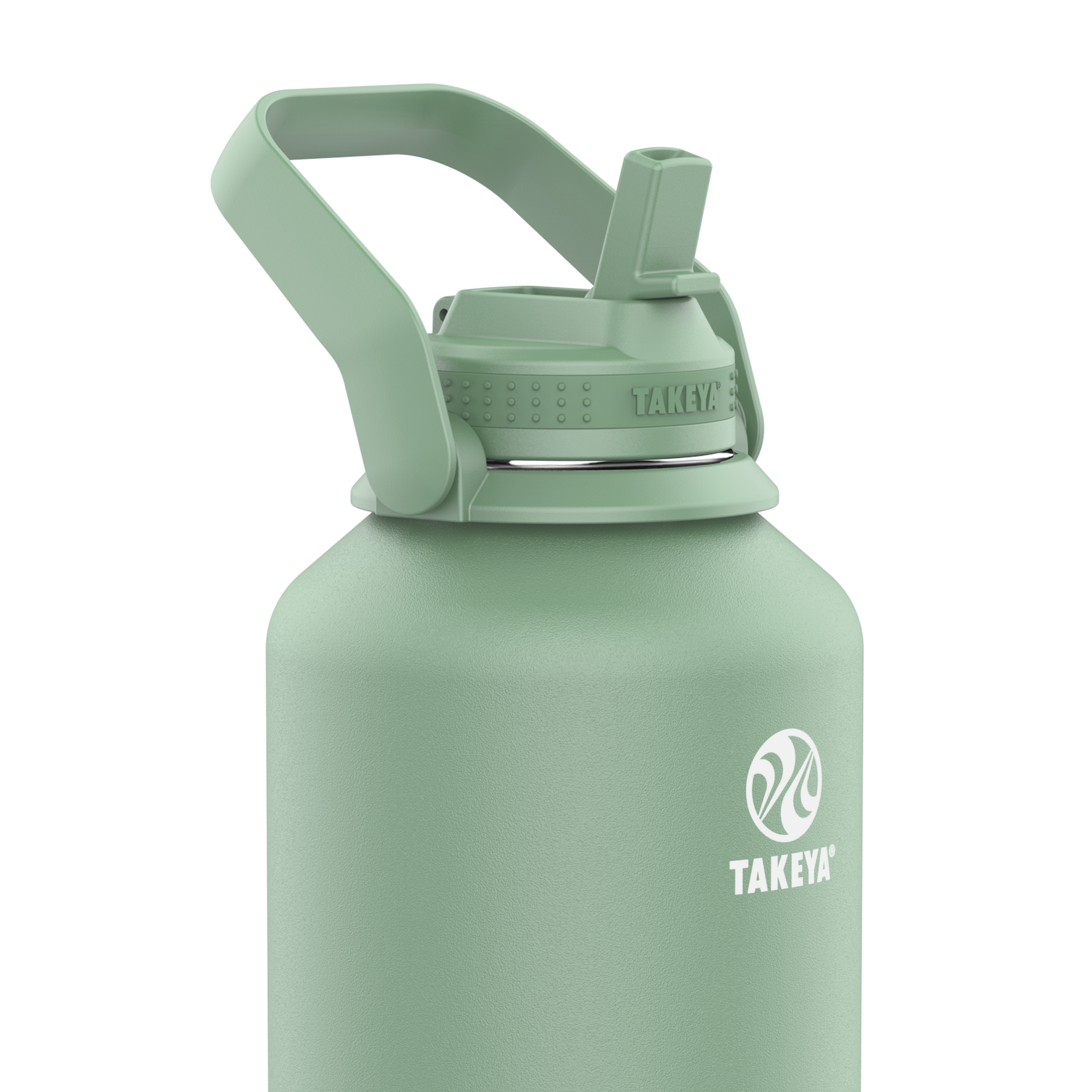 Actives Water Bottle With Straw Lid