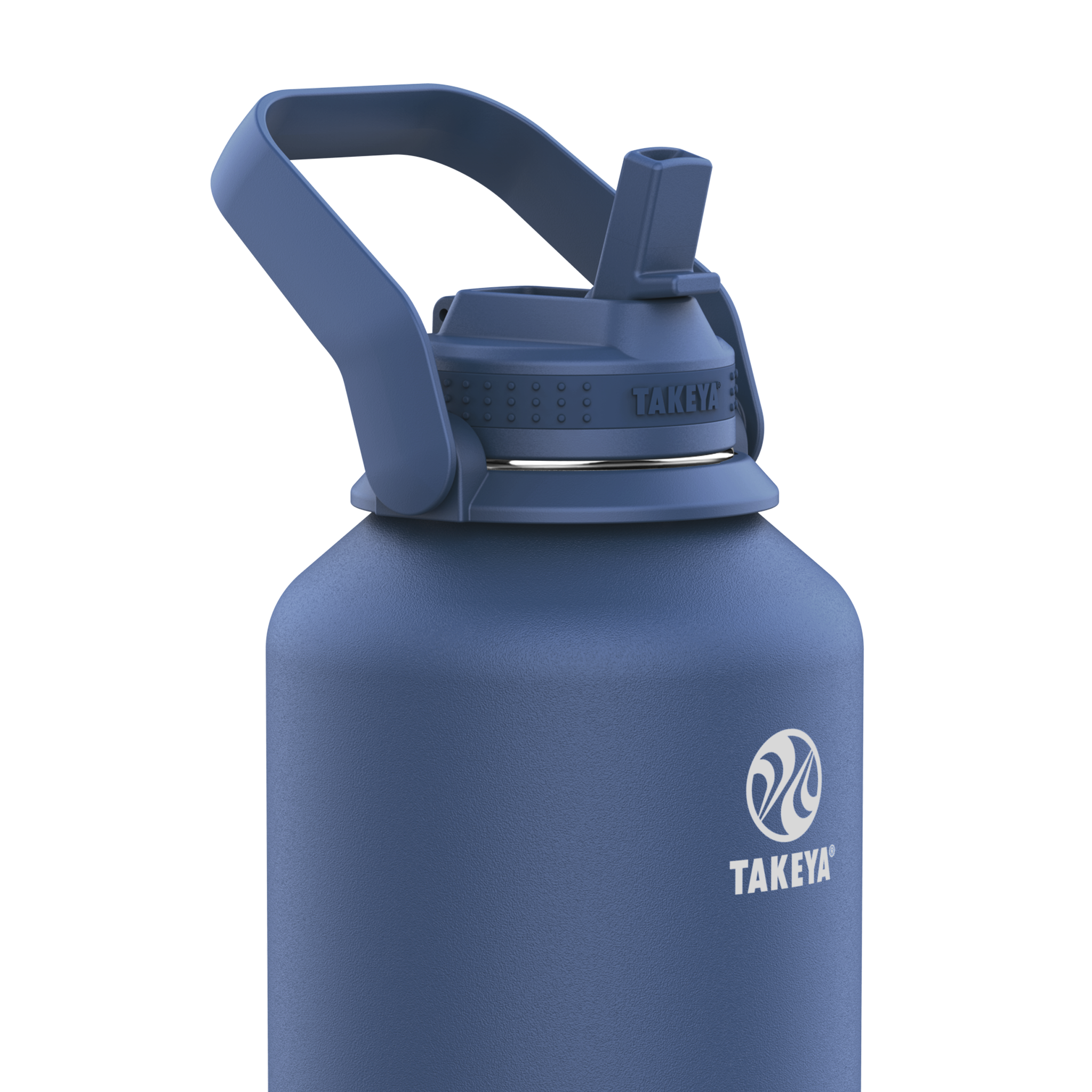 Actives Water Bottle With Straw Lid