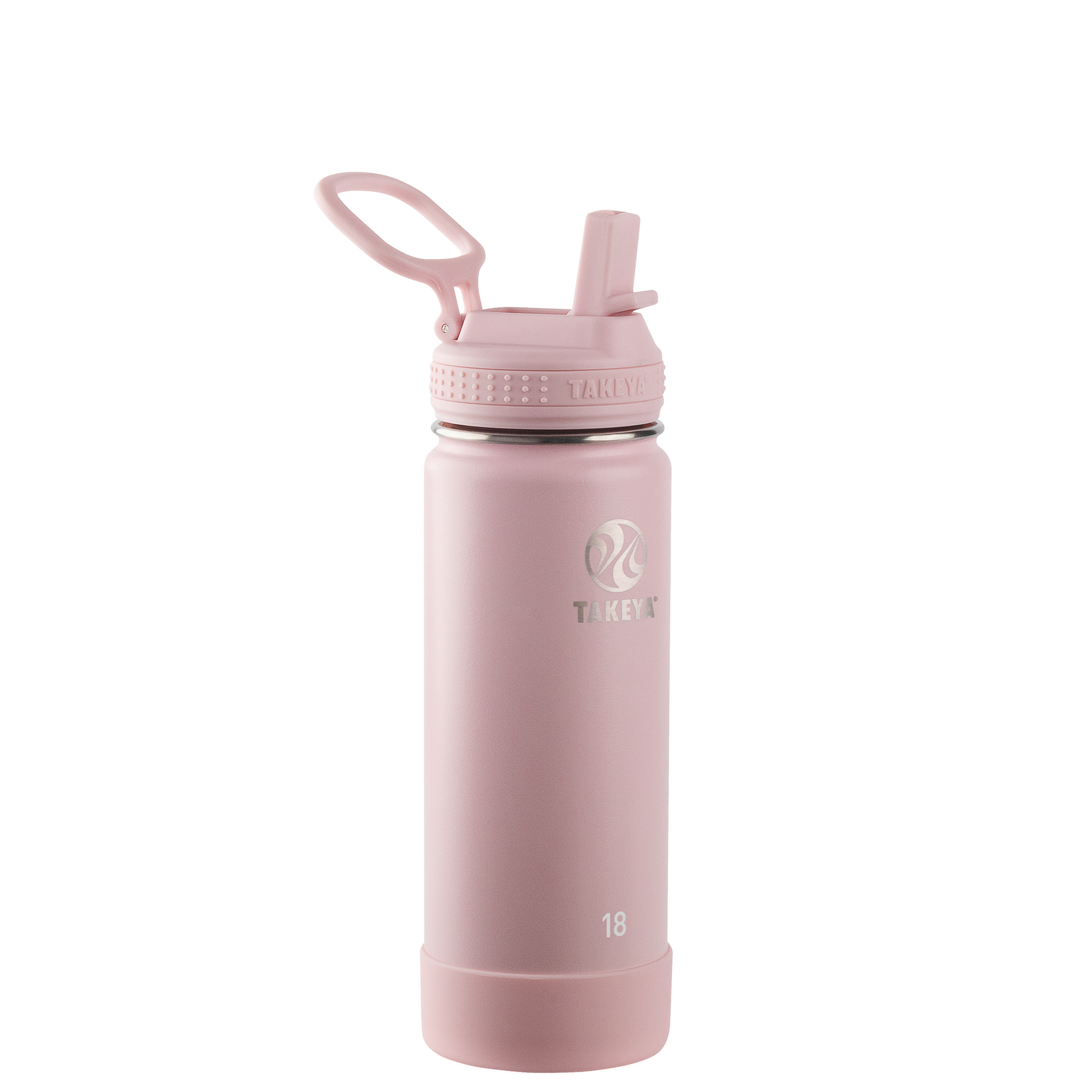 Actives Water Bottle With Straw Lid