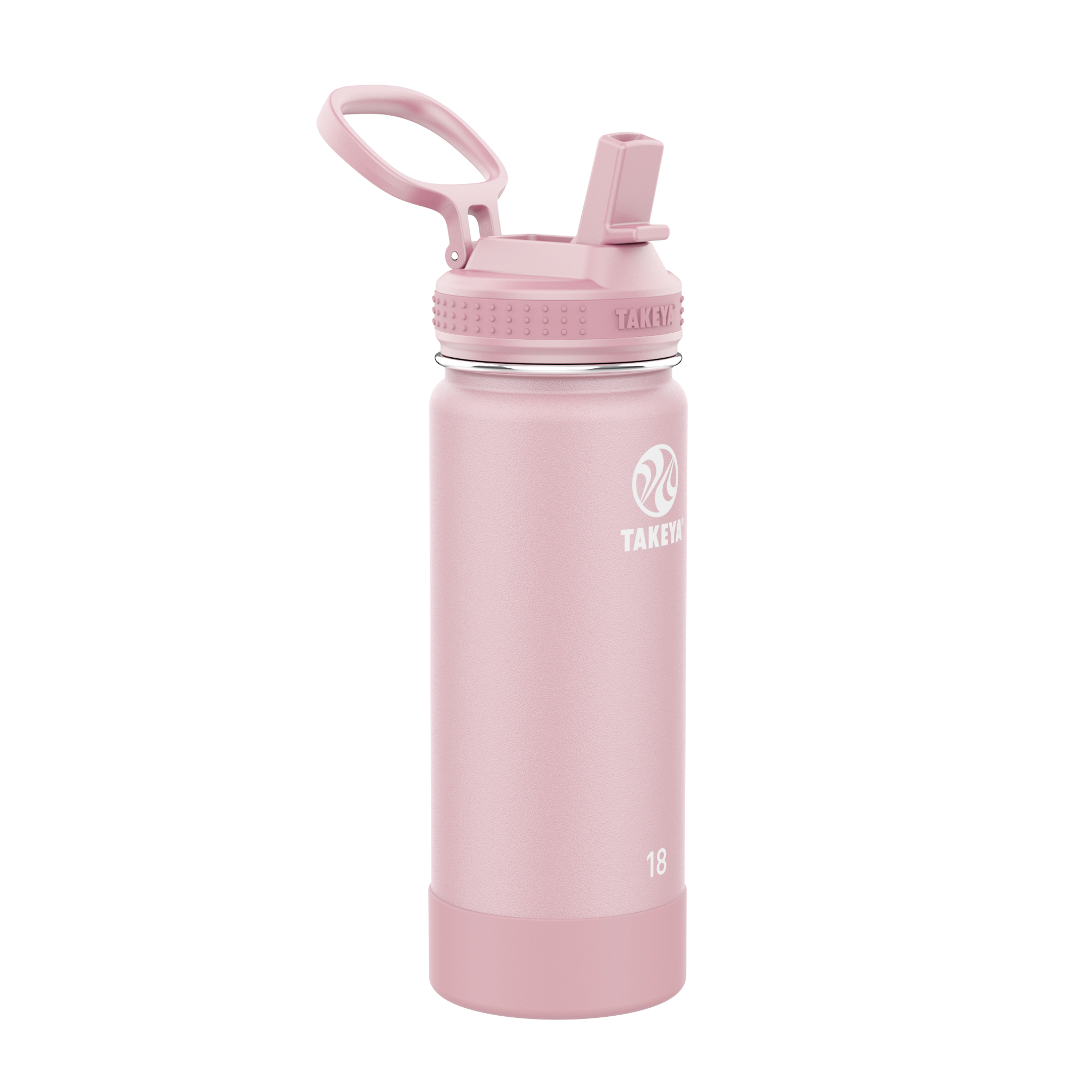 Actives Water Bottle With Straw Lid