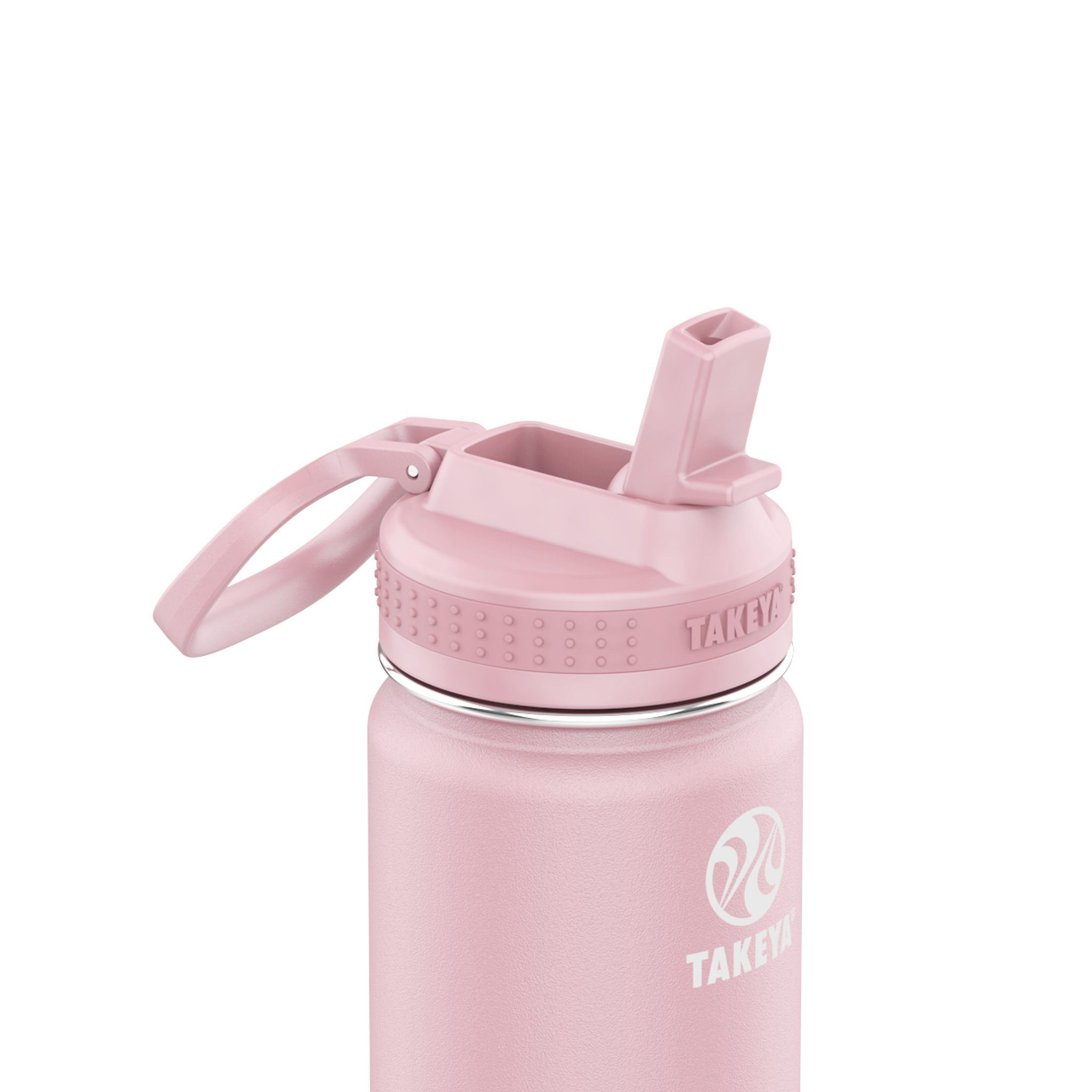 Actives Water Bottle With Straw Lid