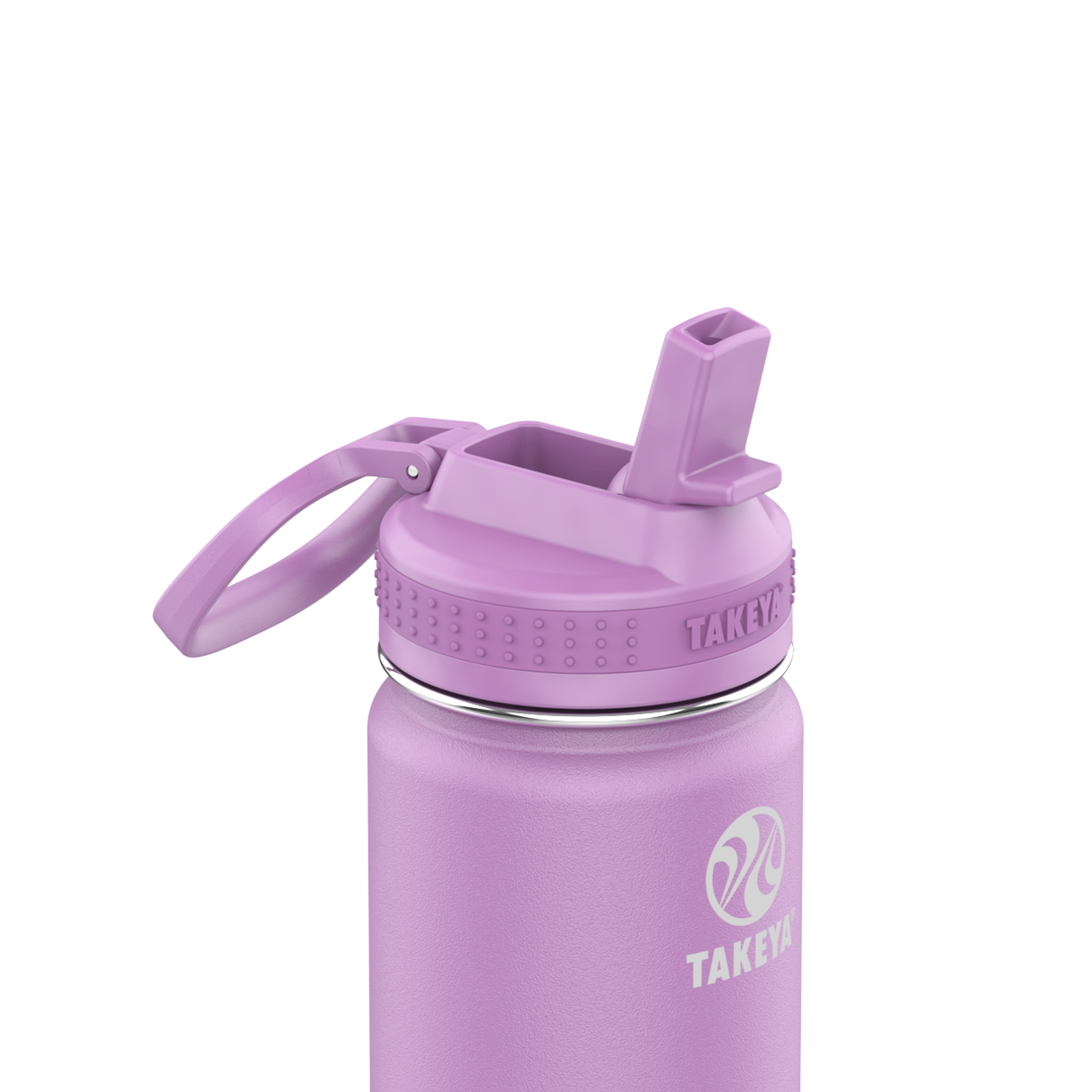 Actives Water Bottle With Straw Lid