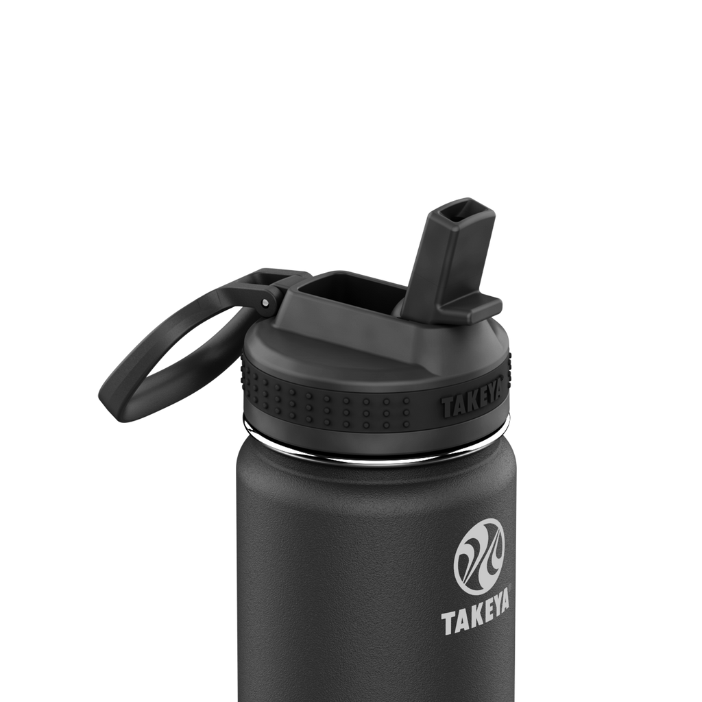 Actives Water Bottle With Straw Lid