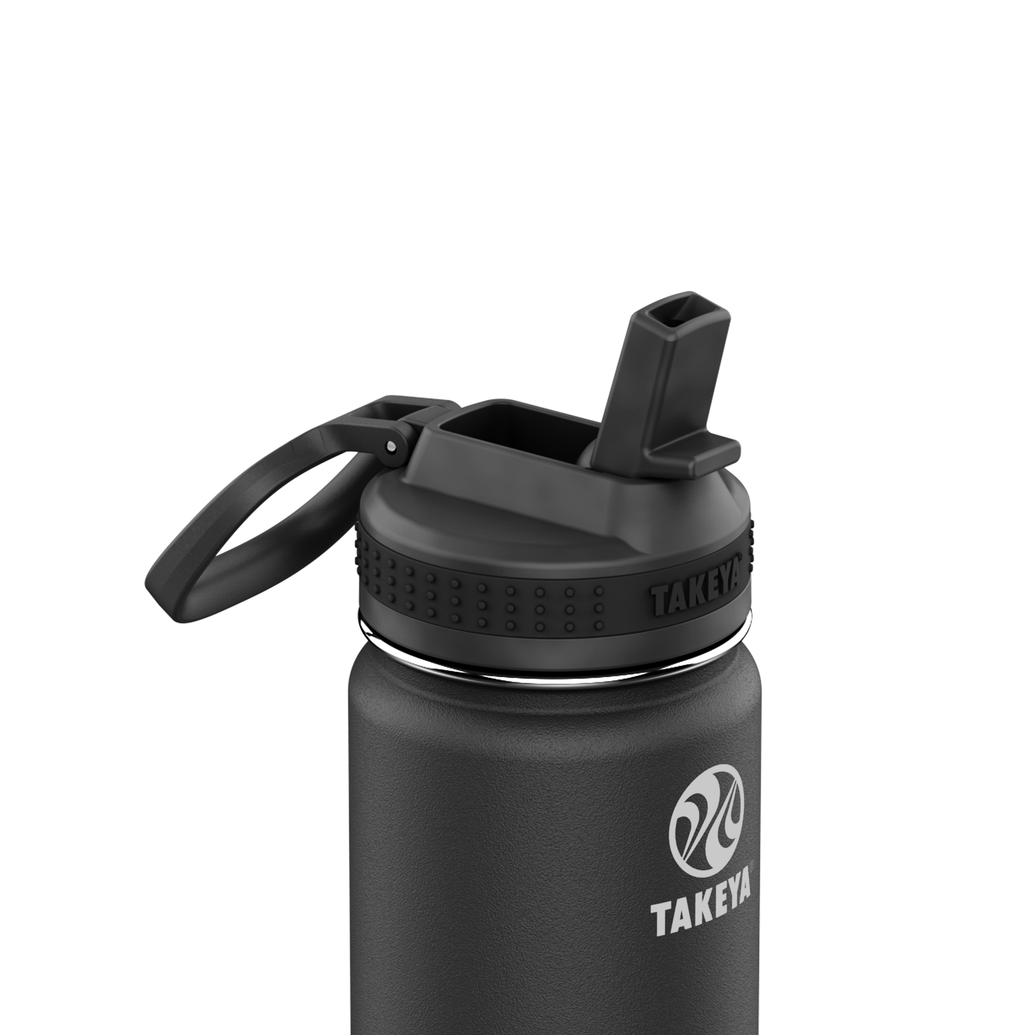 Actives Water Bottle With Straw Lid