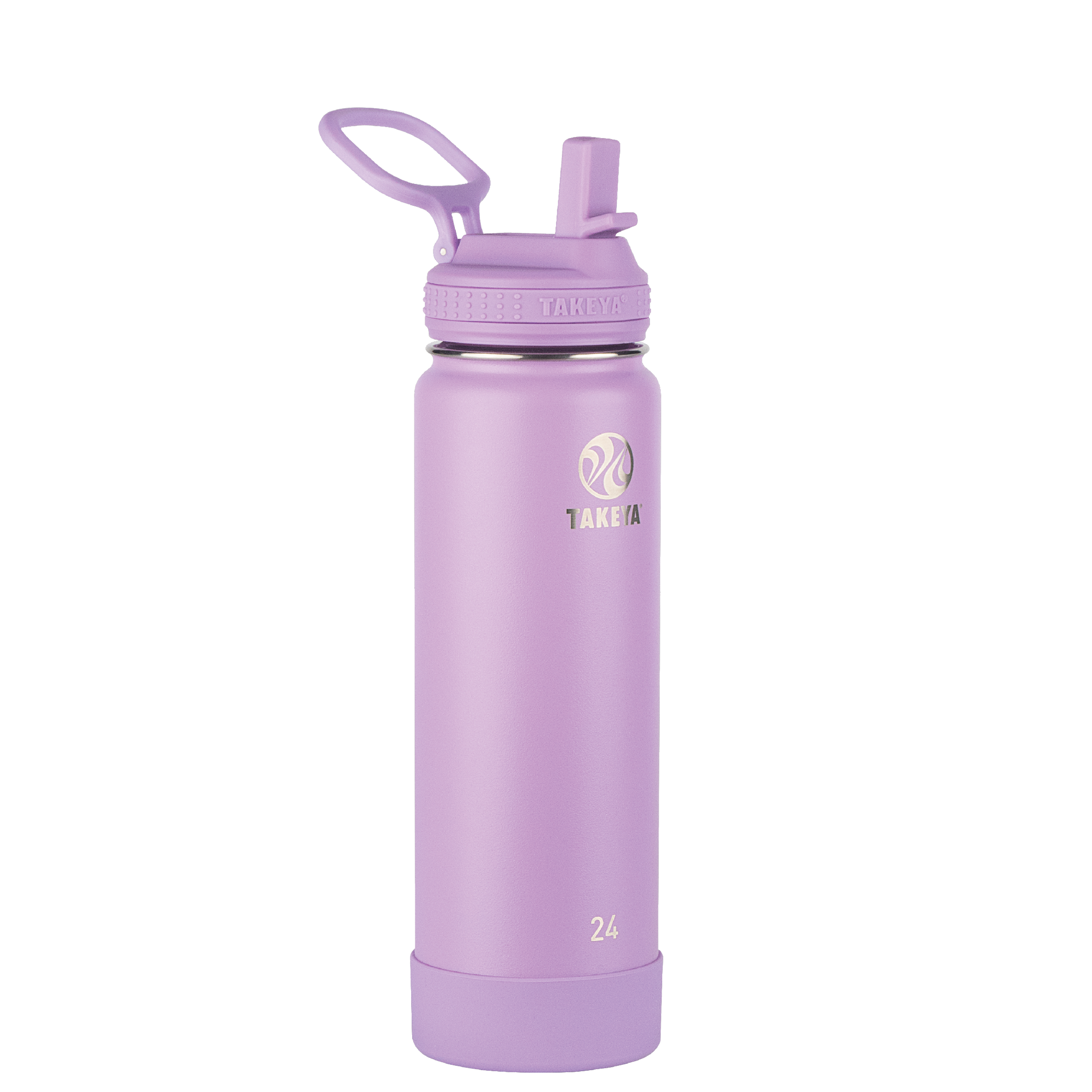 Actives Water Bottle With Straw Lid