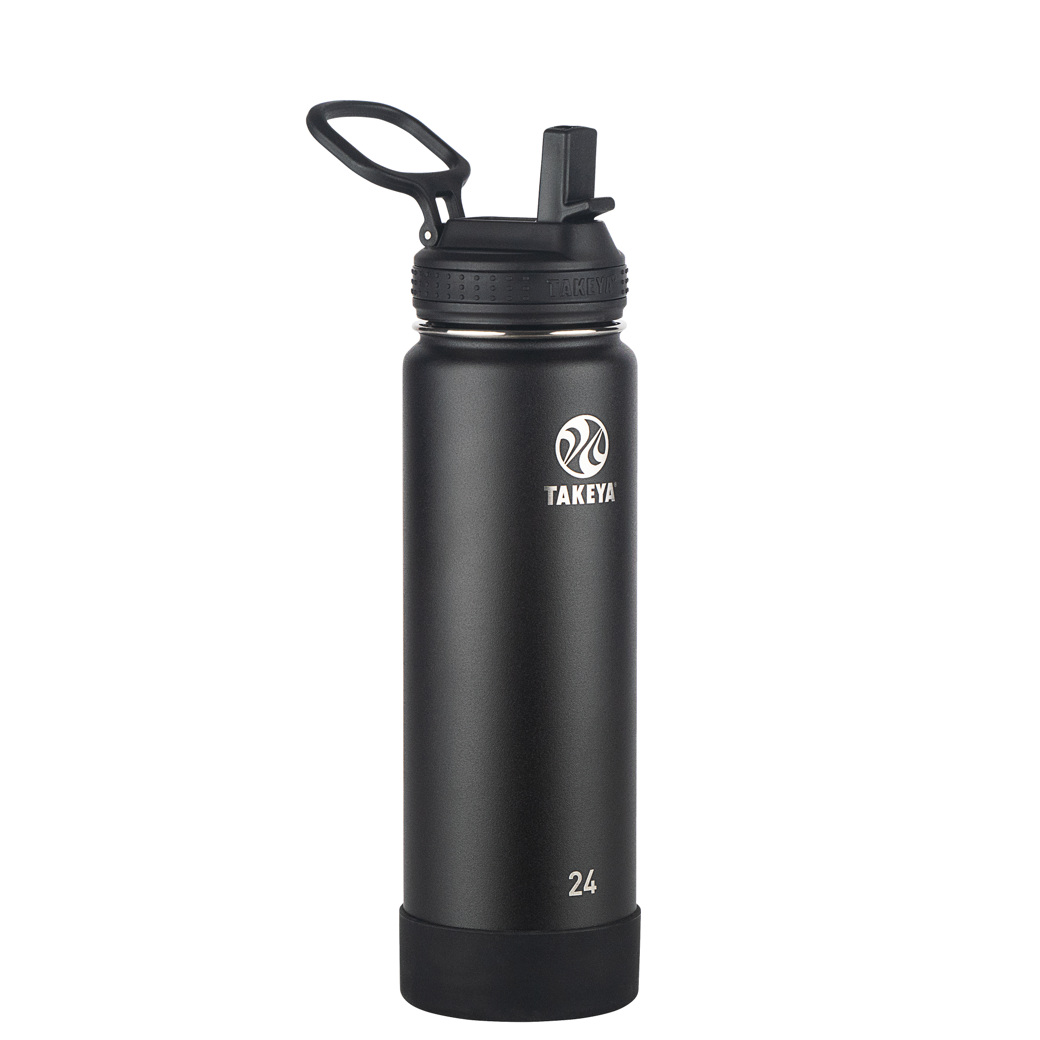 Actives Water Bottle With Straw Lid