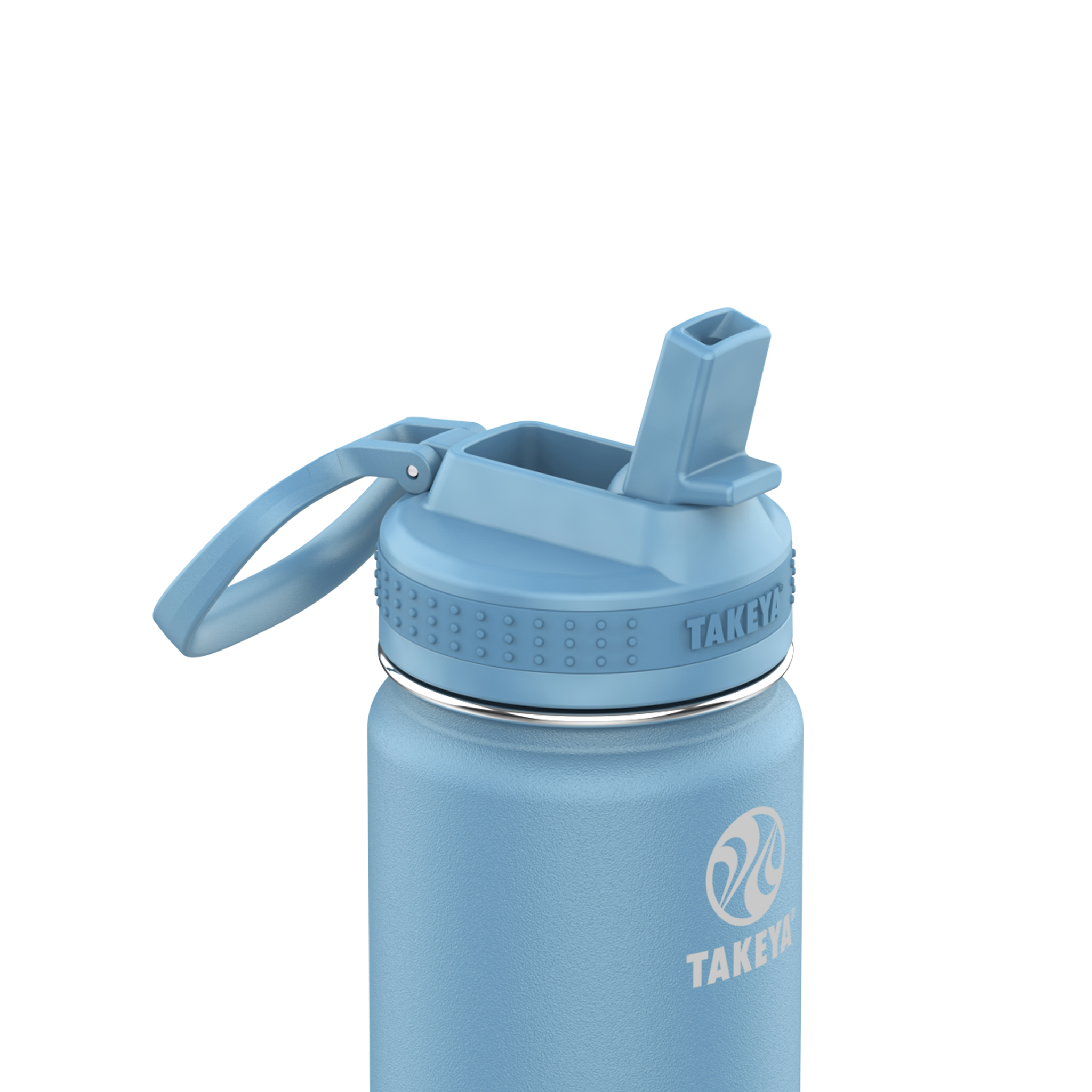 Actives Water Bottle With Straw Lid