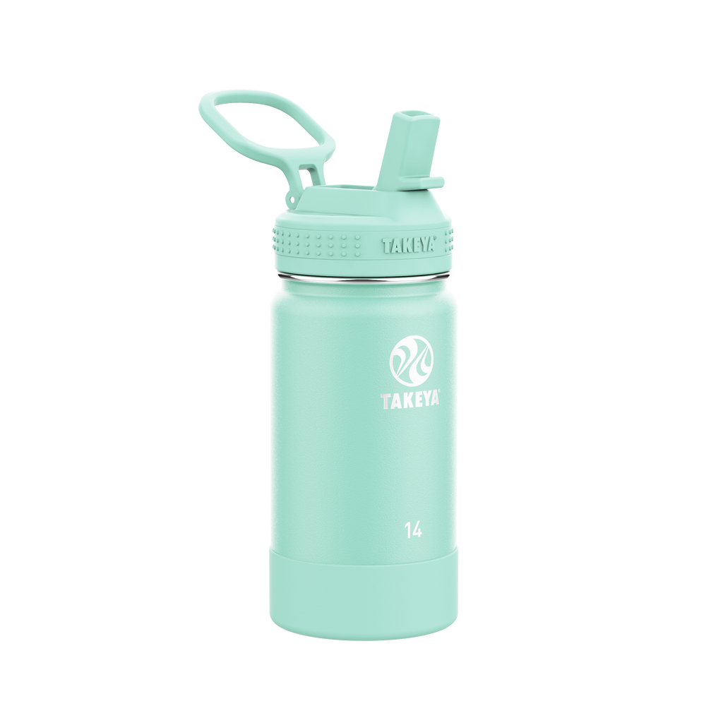 Actives Kids Water Bottle With Straw Lid