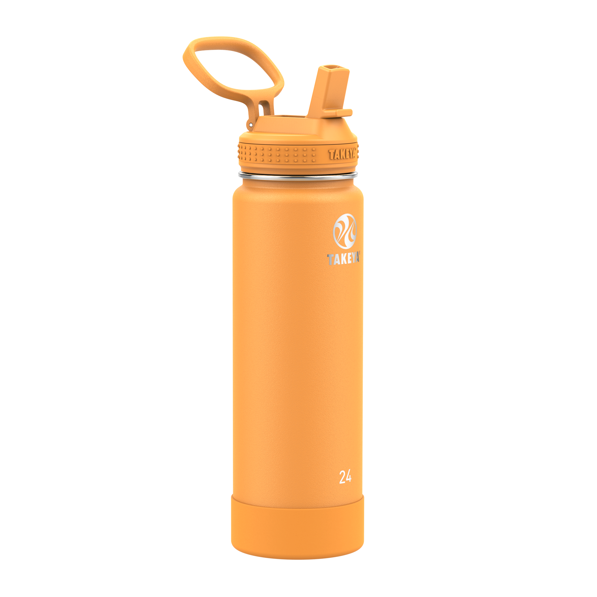 Actives Water Bottle With Straw Lid