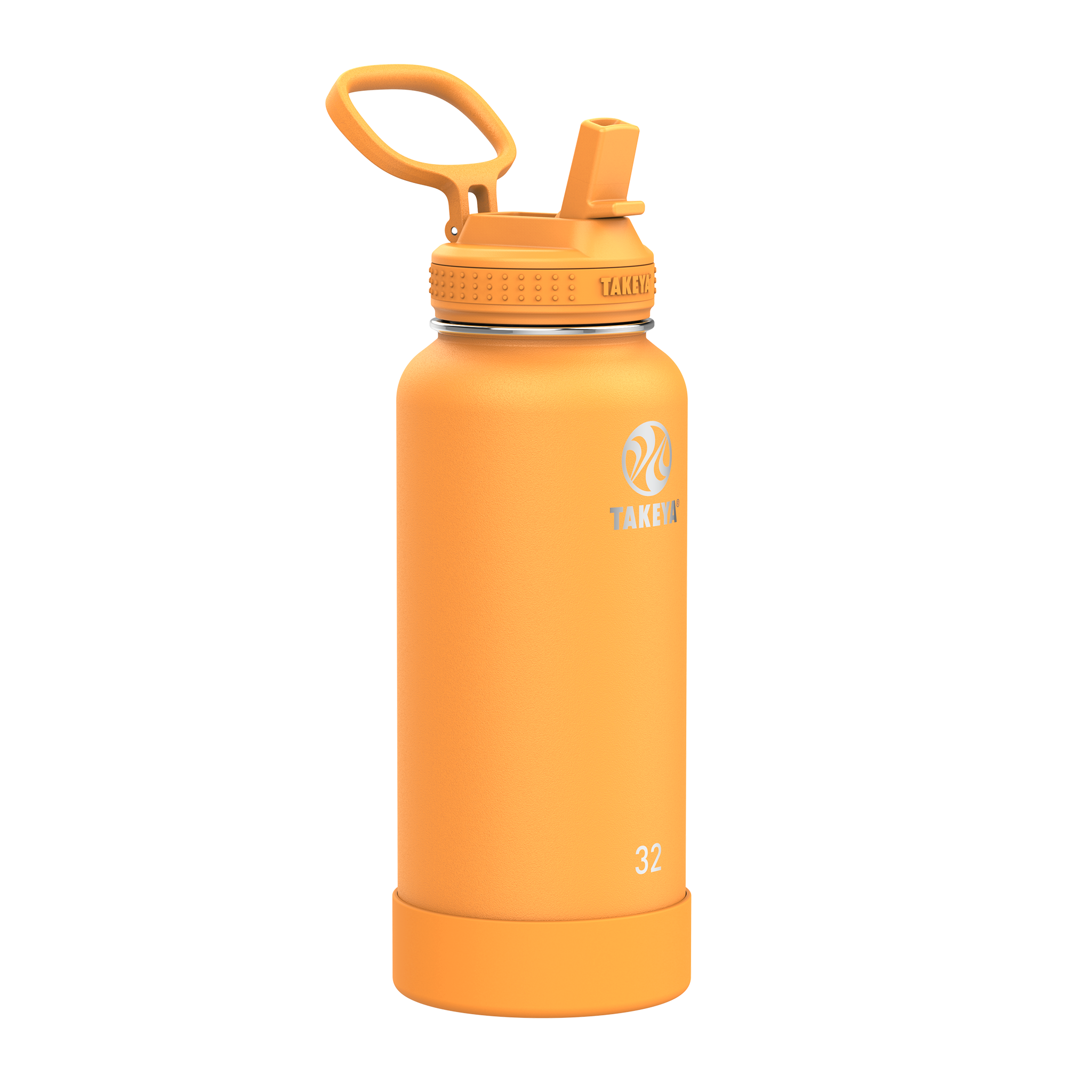 Actives Water Bottle With Straw Lid