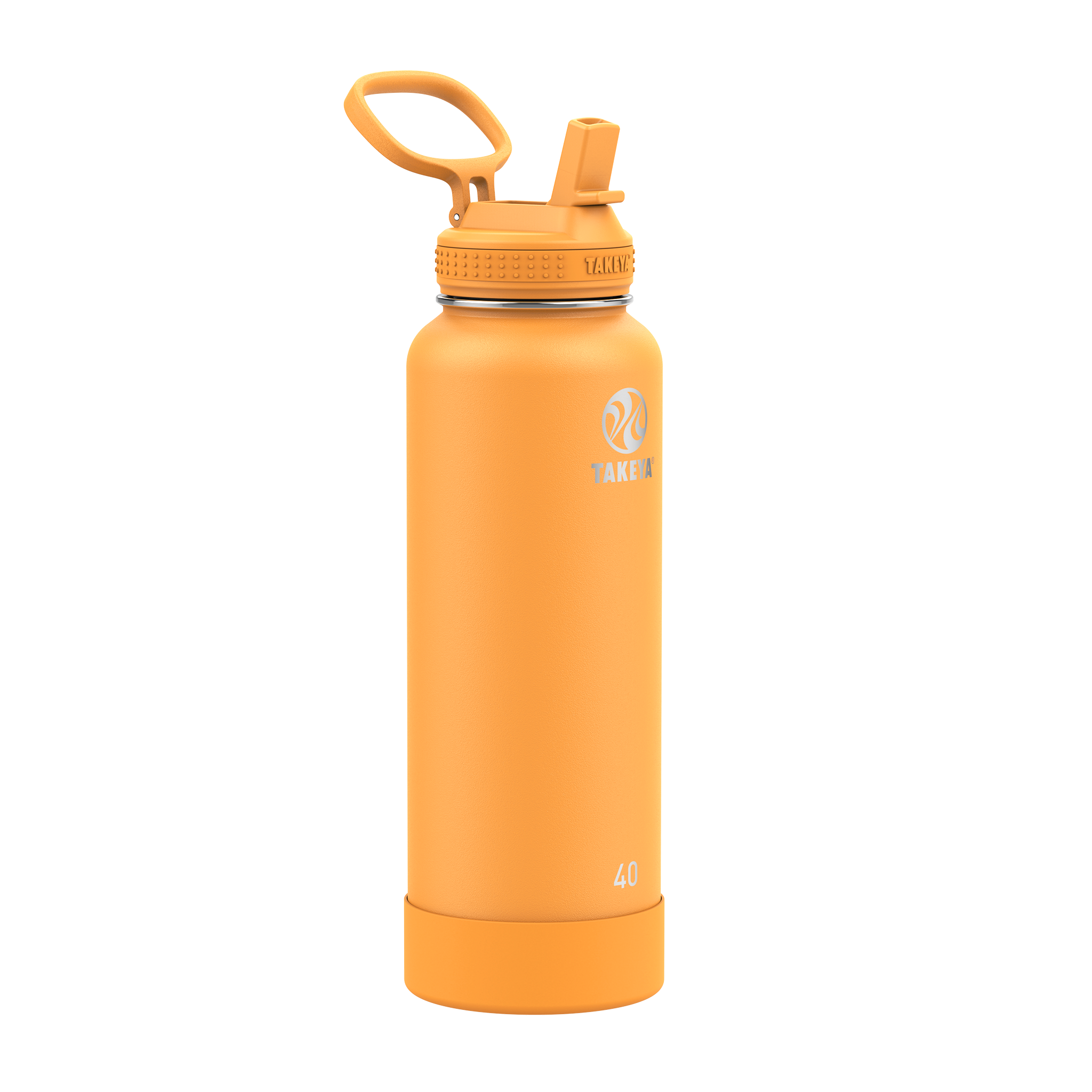 Actives Water Bottle With Straw Lid