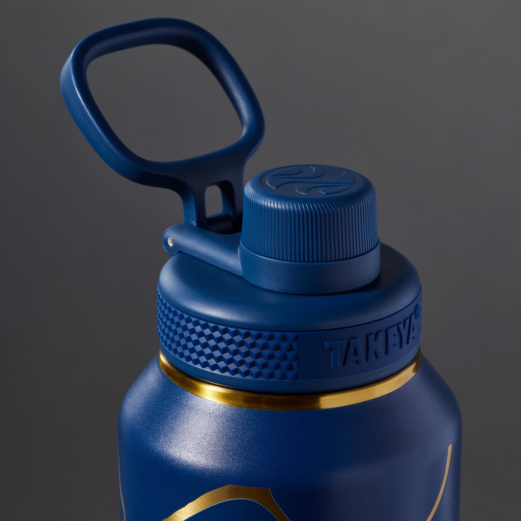 Kintsugi Water Bottle with Spout Lid