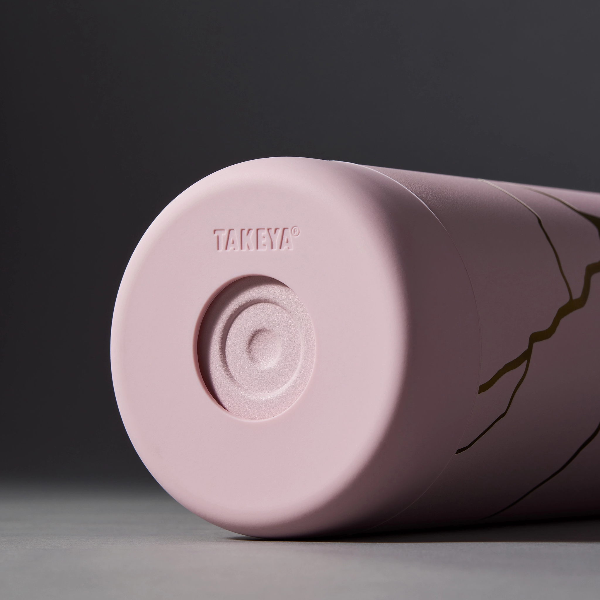 Kintsugi Water Bottle with Straw Lid