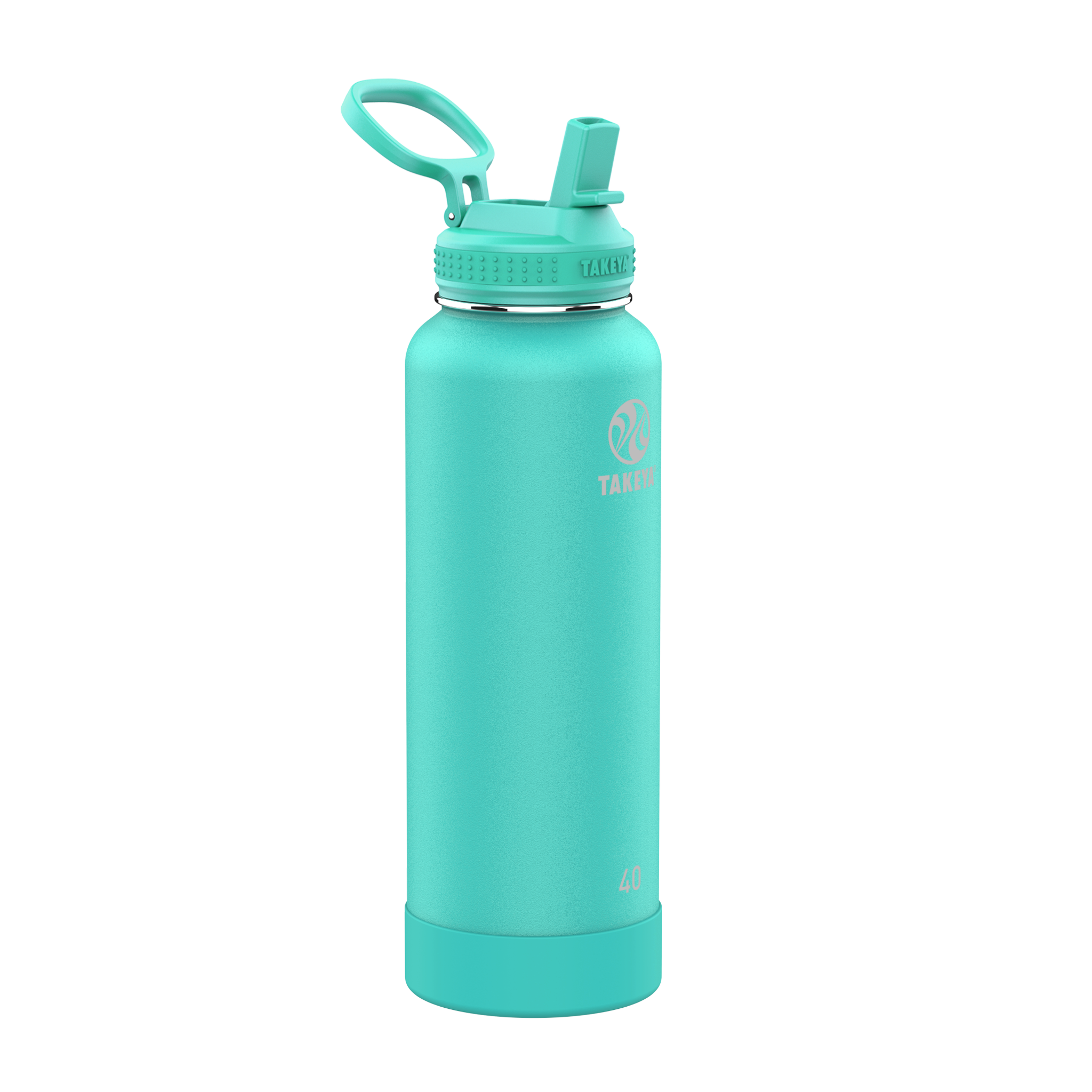 Actives Water Bottle With Straw Lid