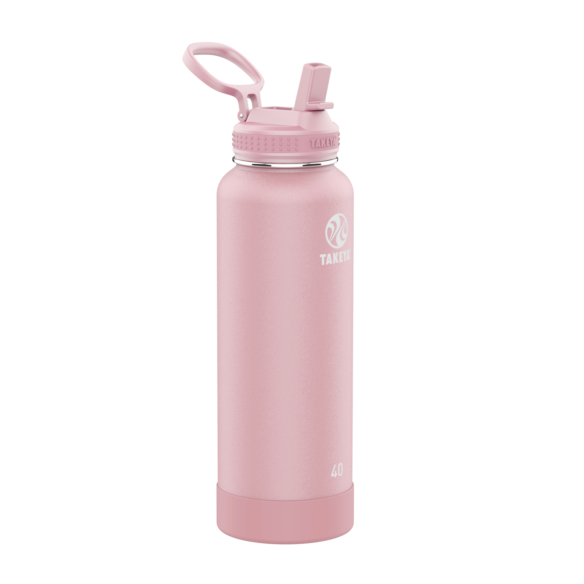 Actives Water Bottle With Straw Lid