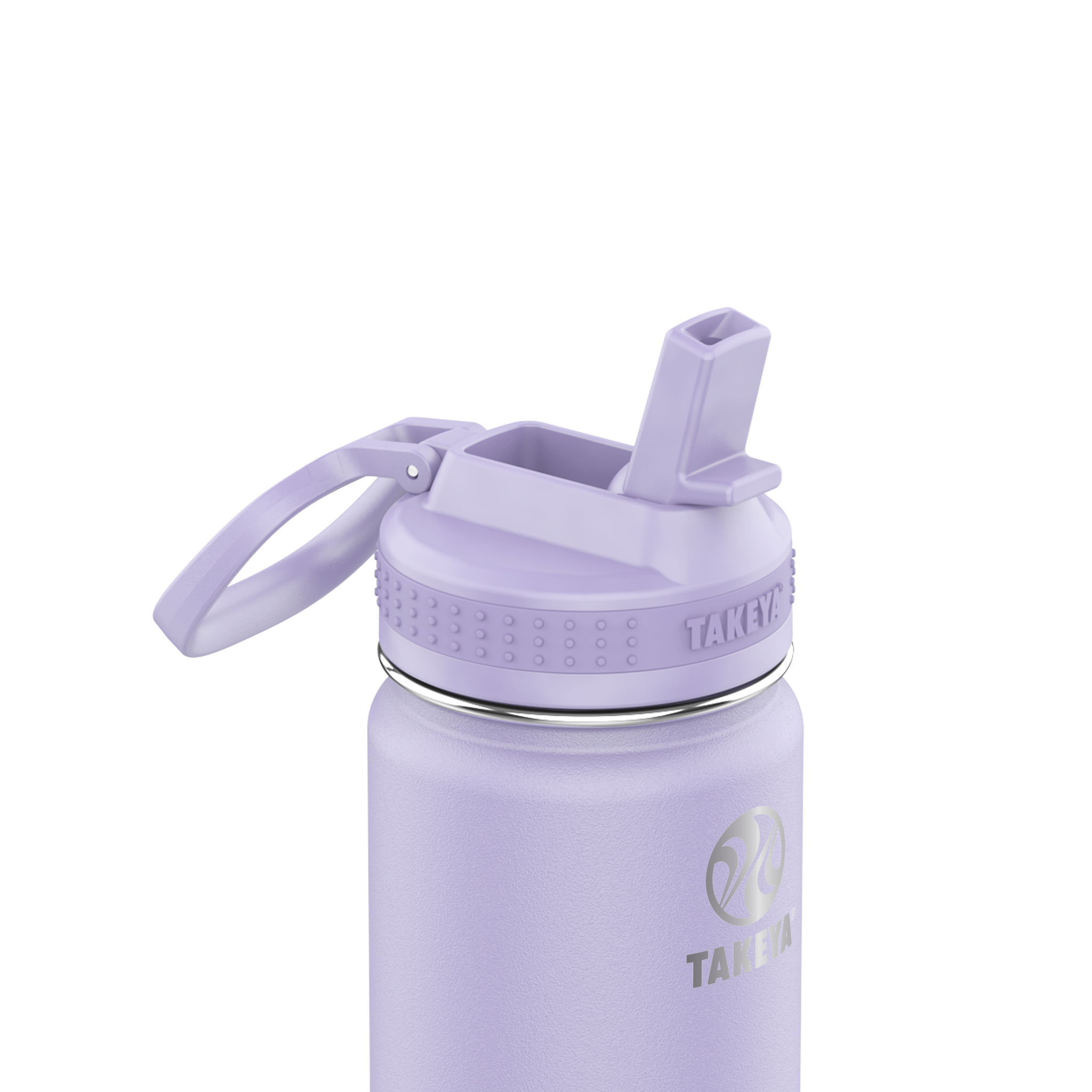 Actives Water Bottle With Straw Lid