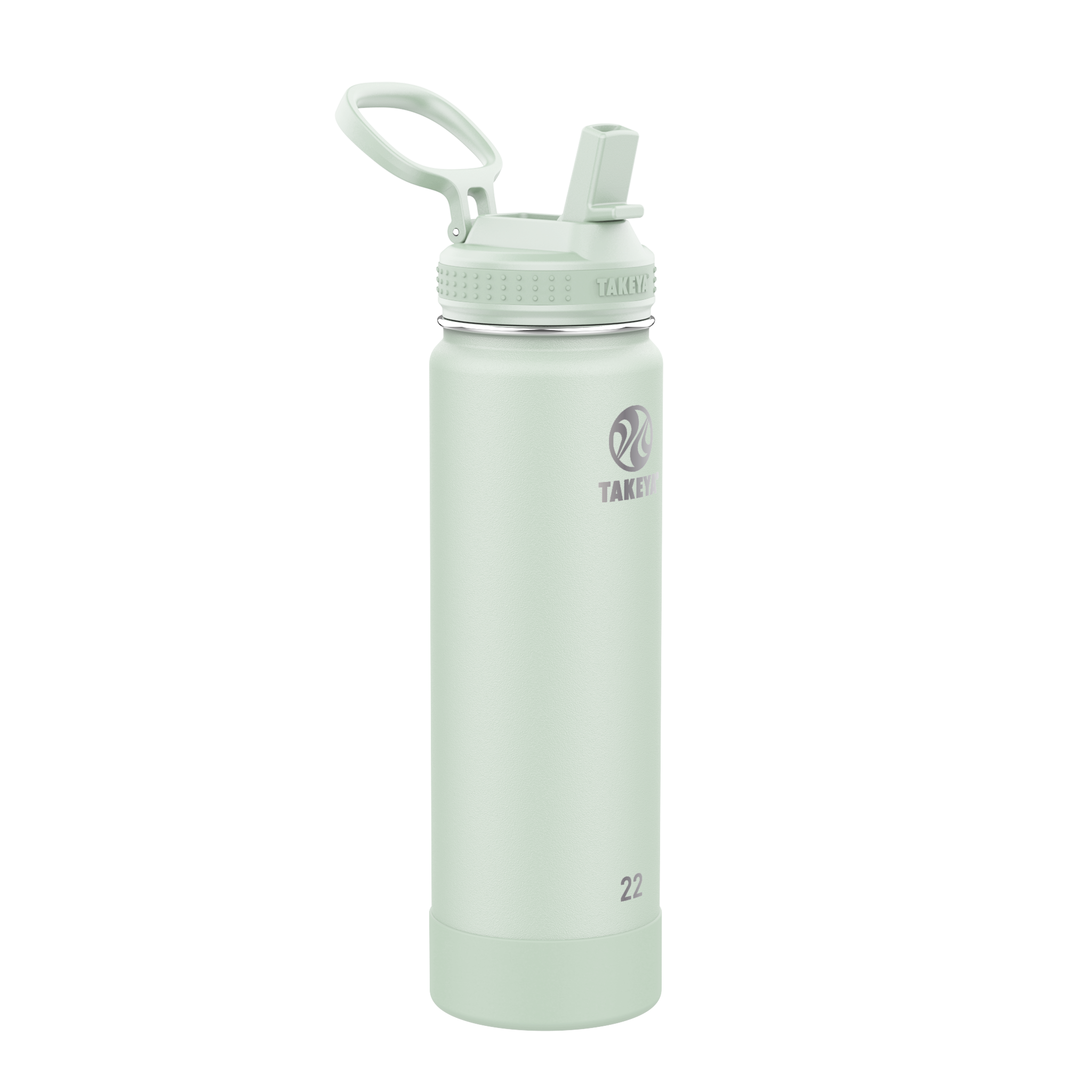 Actives Water Bottle With Straw Lid
