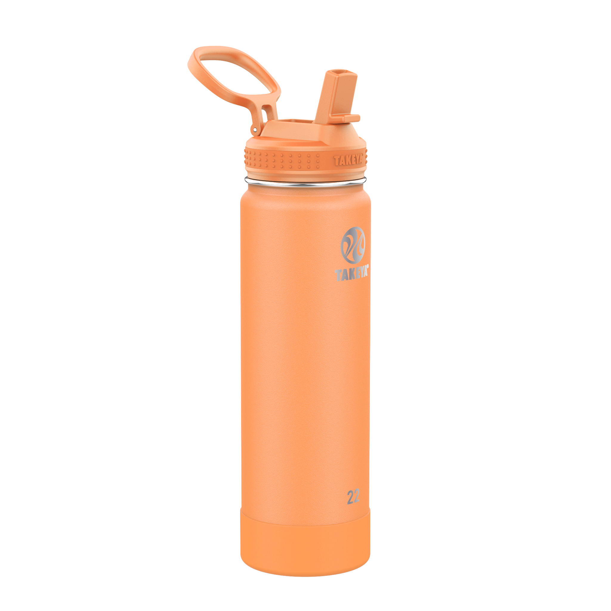 Actives Water Bottle With Straw Lid