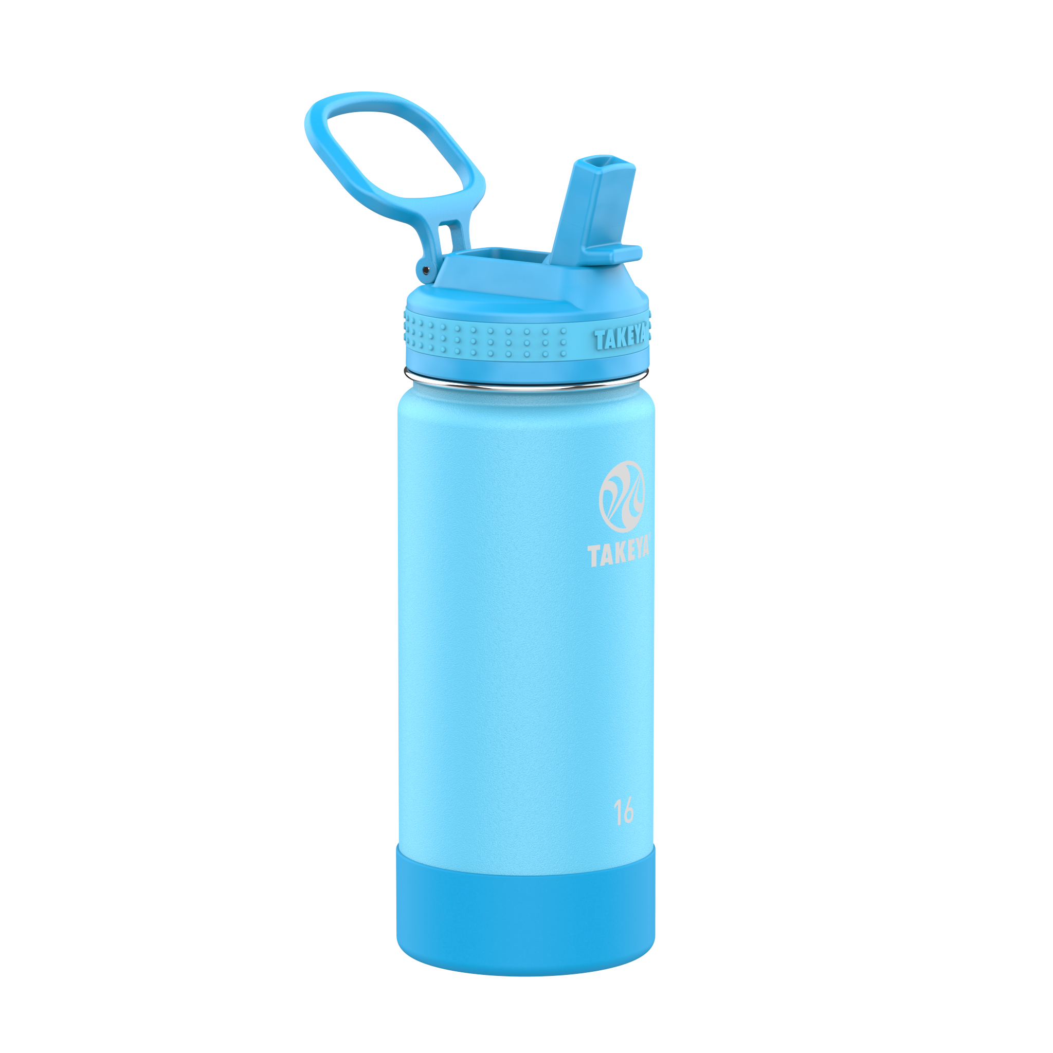 Actives Kids Water Bottle With Straw Lid