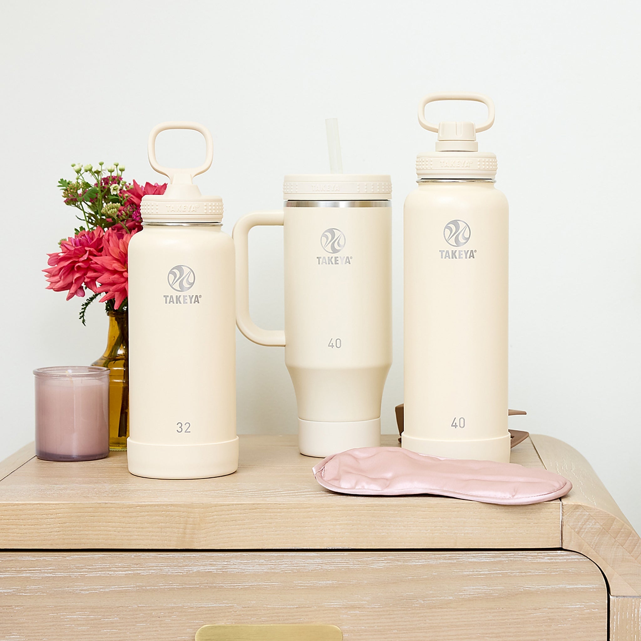 Actives Water Bottle With Spout Lid