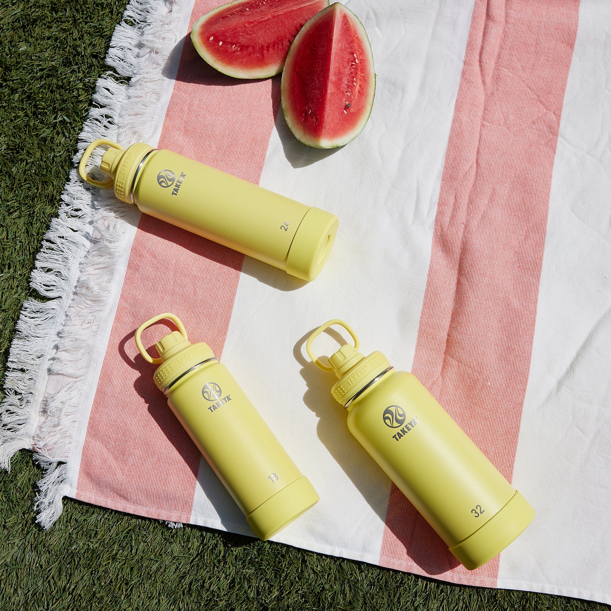 Actives Water Bottle With Spout Lid