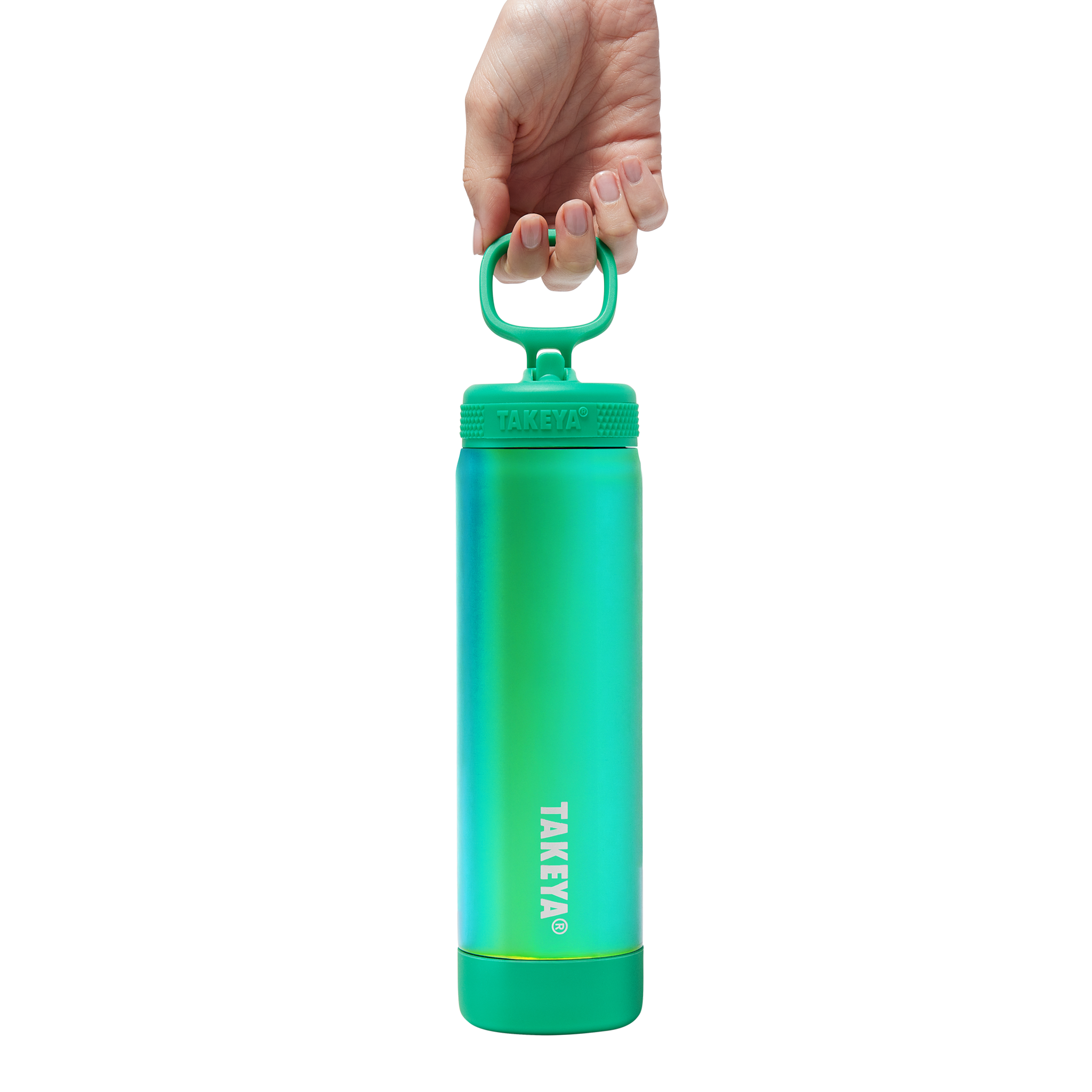 Aurora Water Bottle With Straw Lid