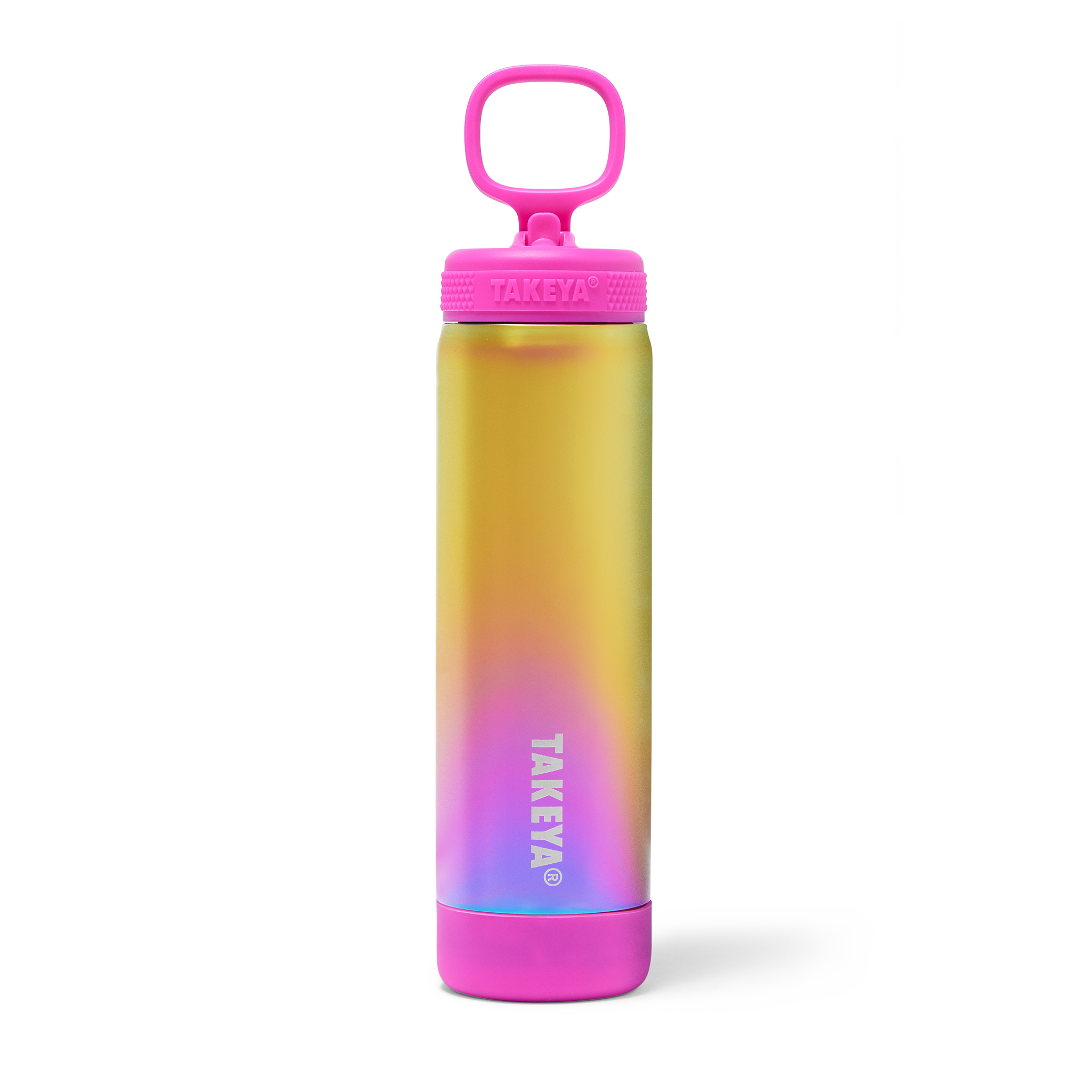 Aurora Water Bottle With Straw Lid