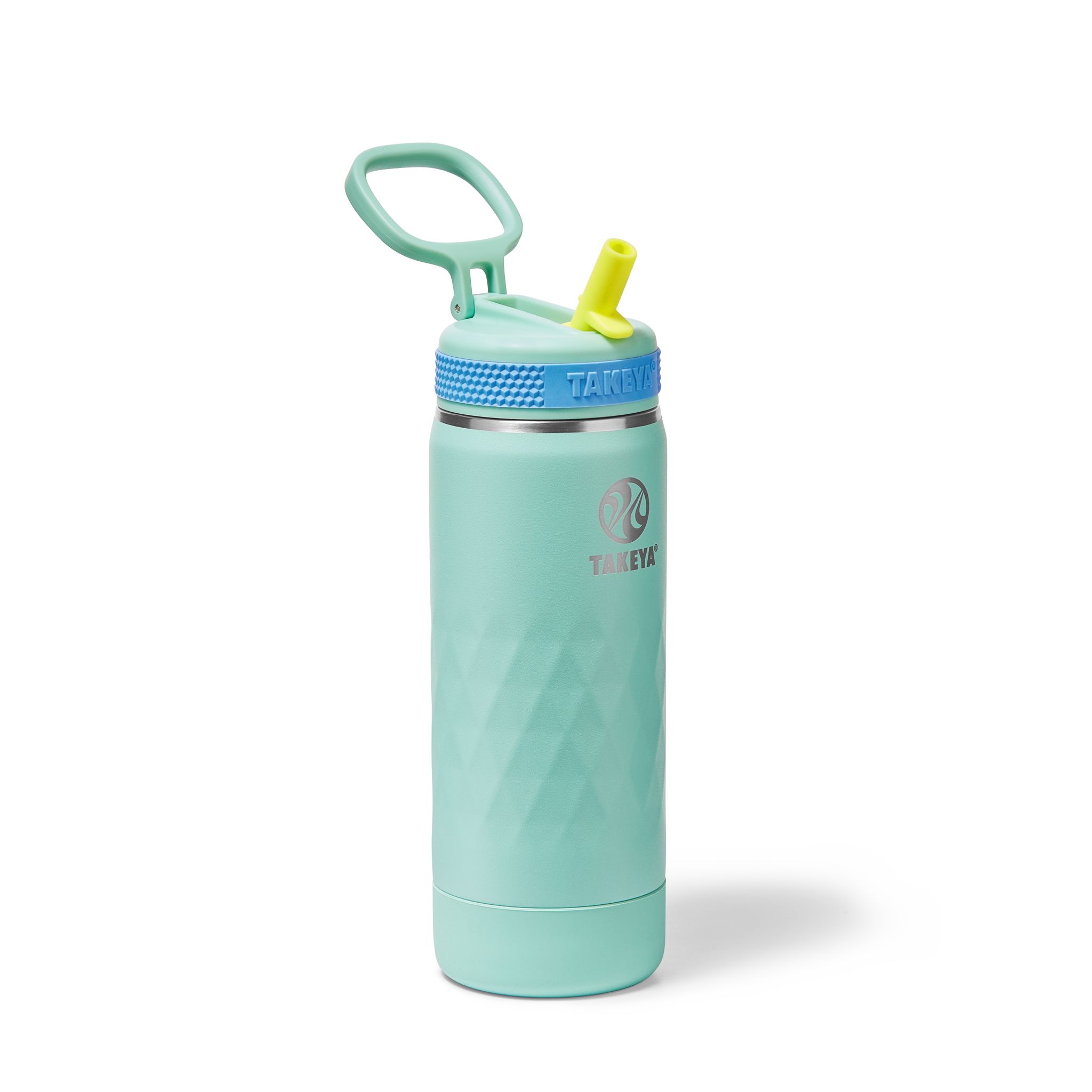 Kids Sport Water Bottle With Straw Lid