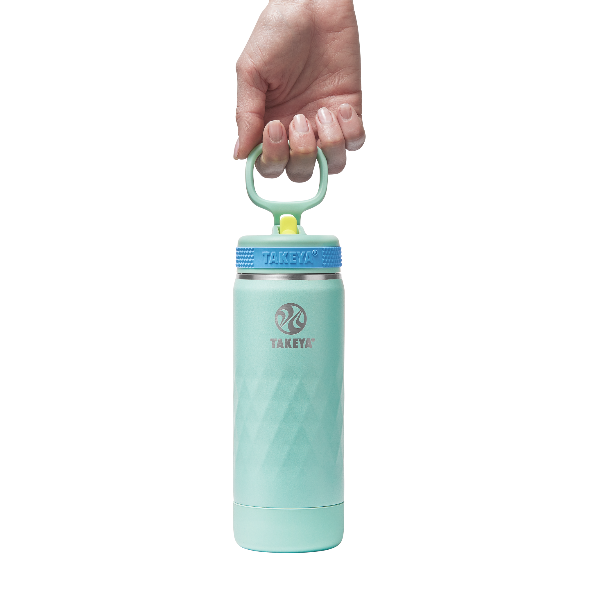 Kids Sport Water Bottle With Straw Lid