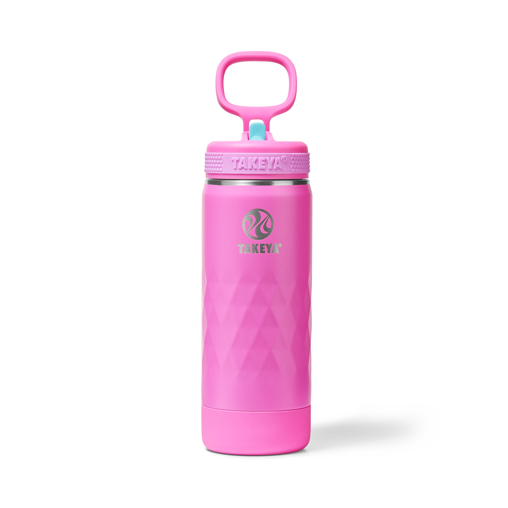 Kids Sport Water Bottle With Straw Lid