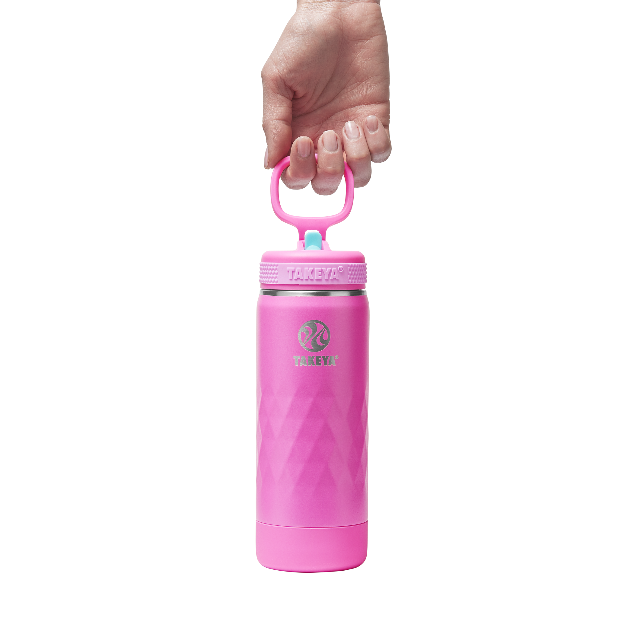 Kids Sport Water Bottle With Straw Lid