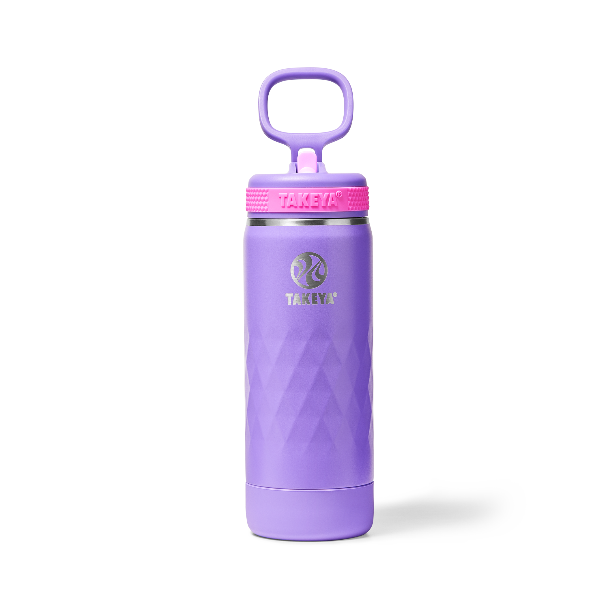 Kids Sport Water Bottle With Straw Lid