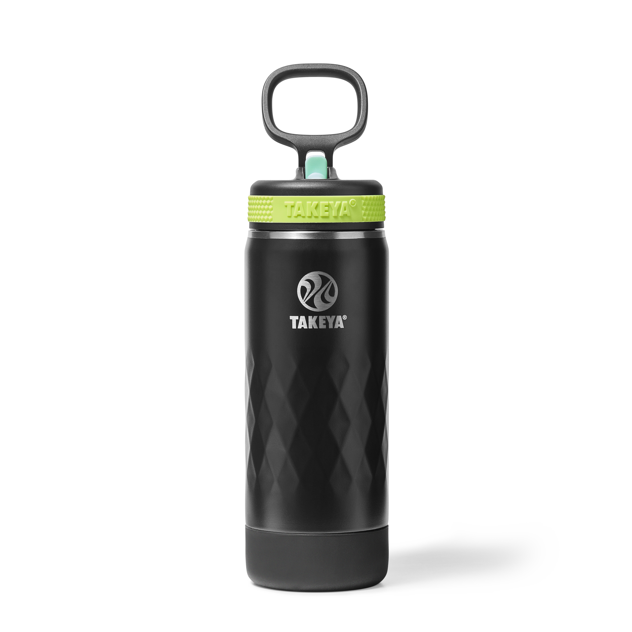 Kids Sport Water Bottle With Straw Lid