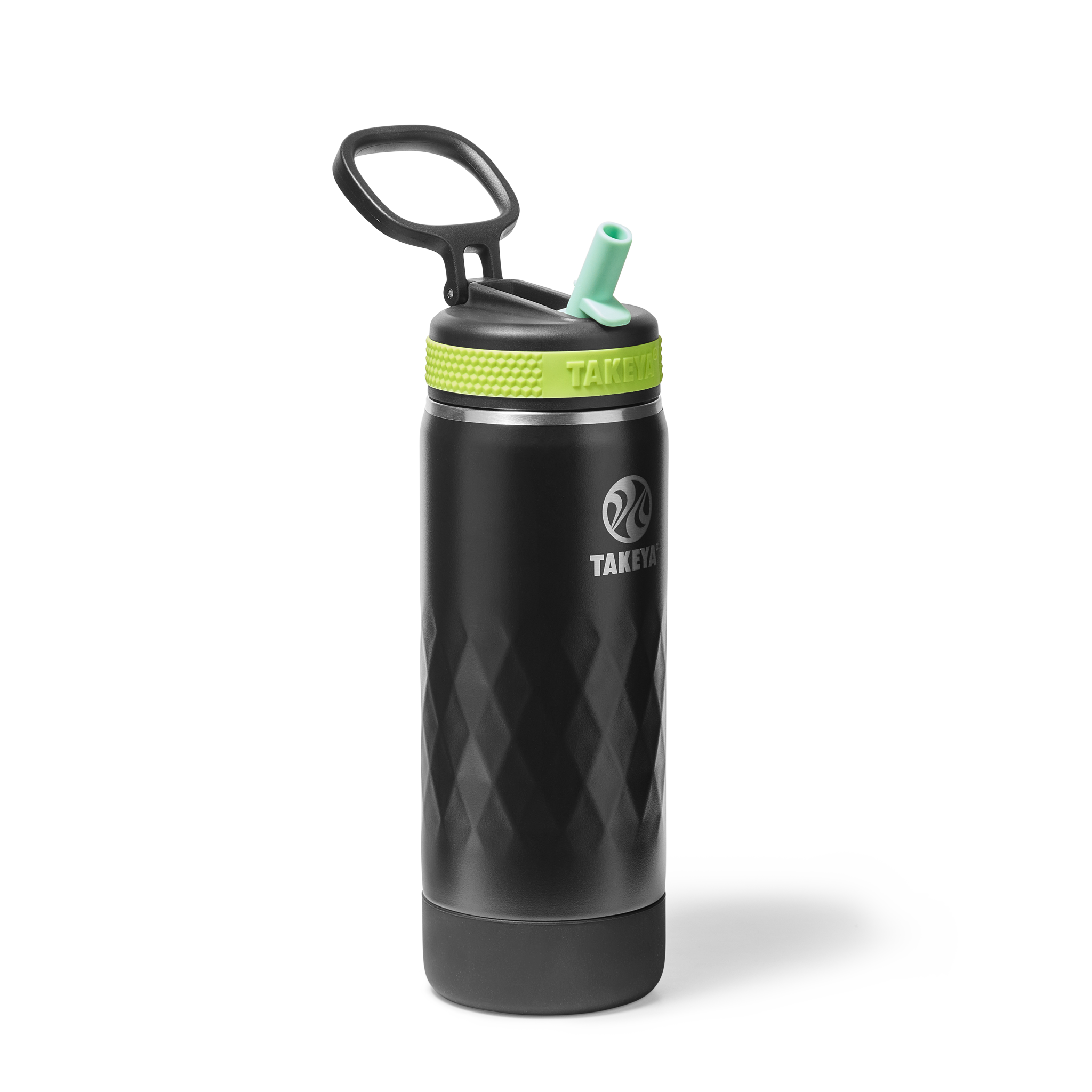 Kids Sport Water Bottle With Straw Lid