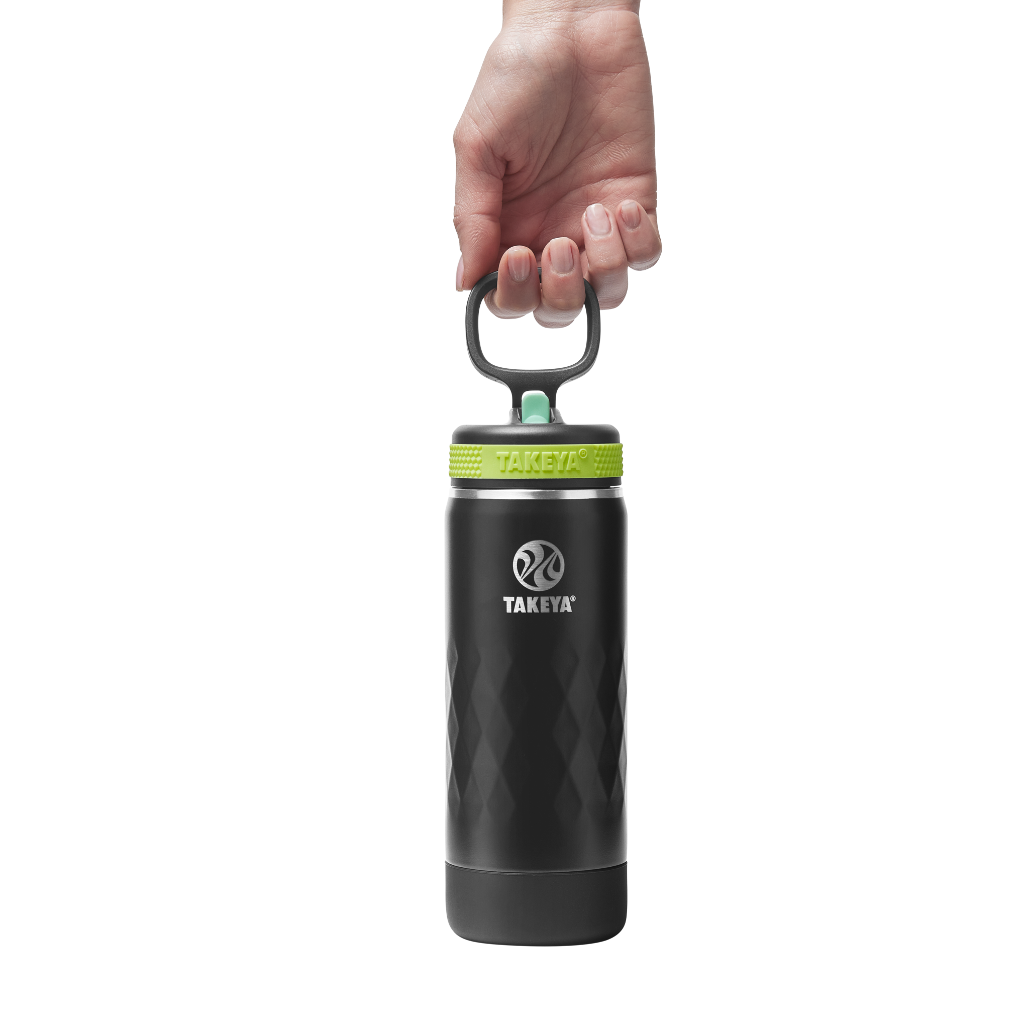 Kids Sport Water Bottle With Straw Lid