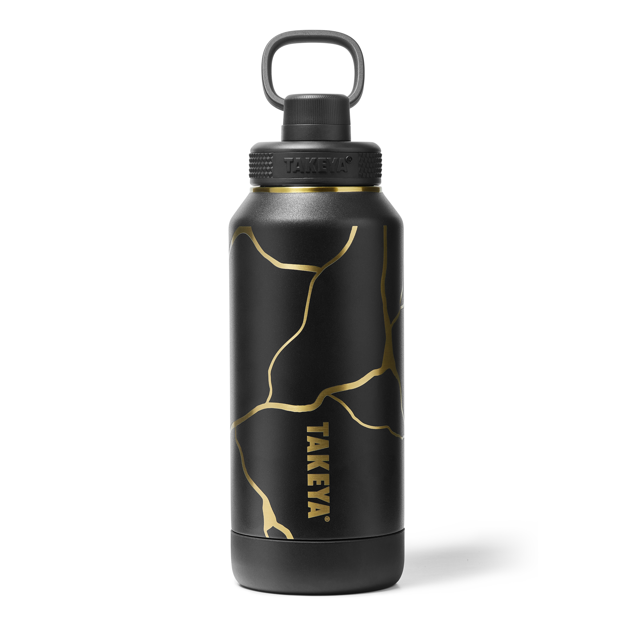 Kintsugi Water Bottle with Spout Lid