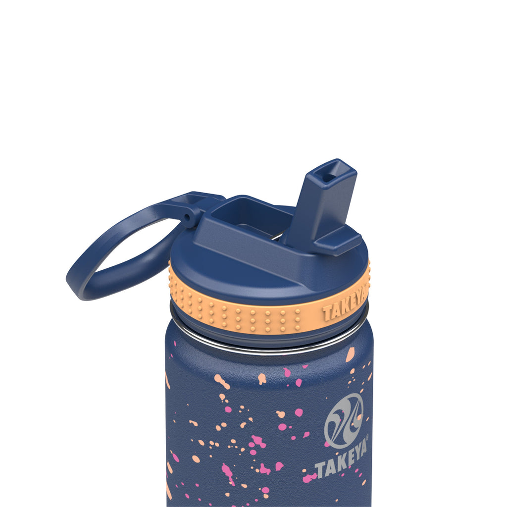 Actives Water Bottle With Straw Lid